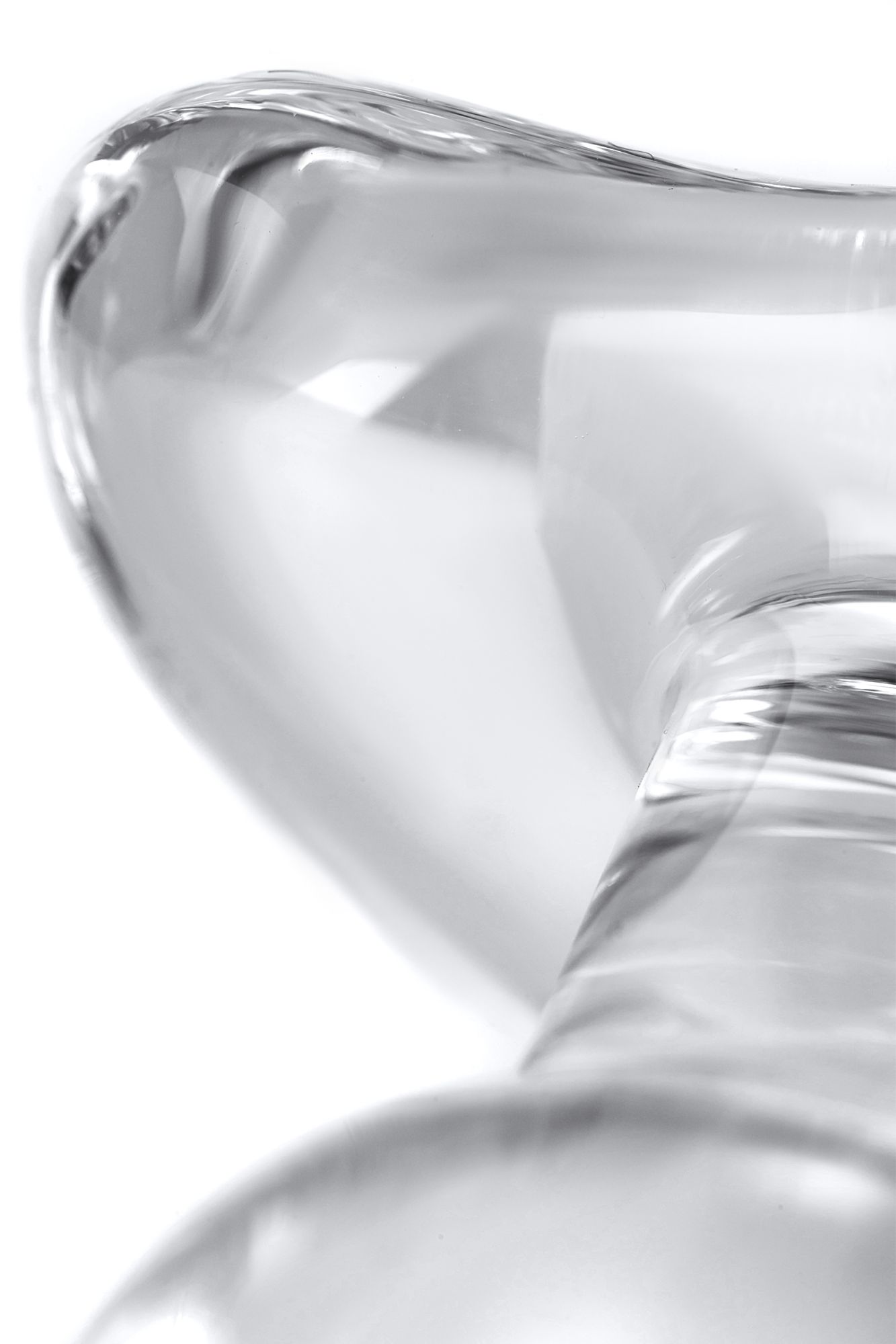 анальная втулка sexus glass, стекло, прозрачная, 11,5 см, ø 3,5 см в Перми