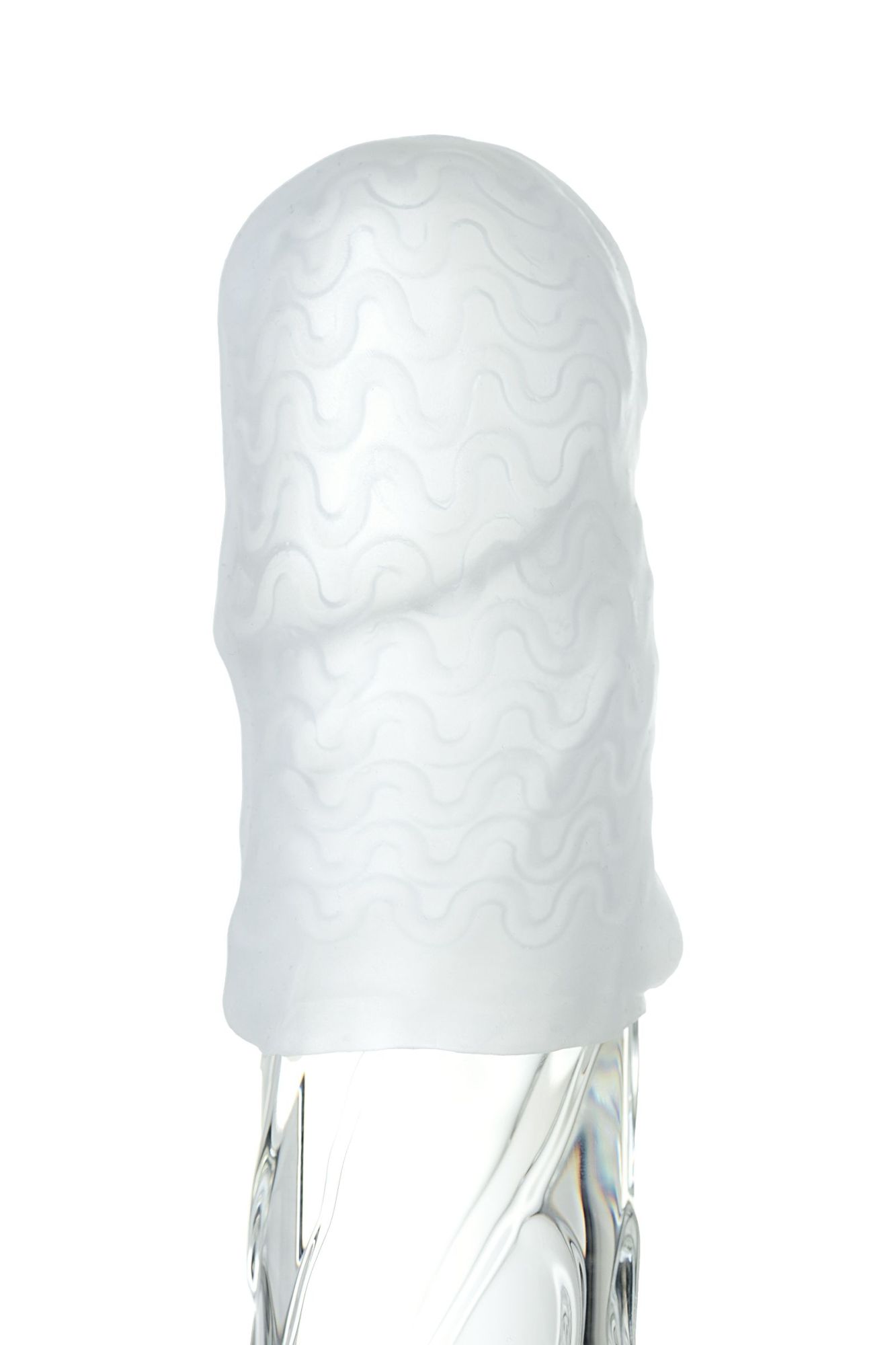 мастурбатор toyfa a-toys pocket wavy, tpr, белый, 7,8 см в Перми