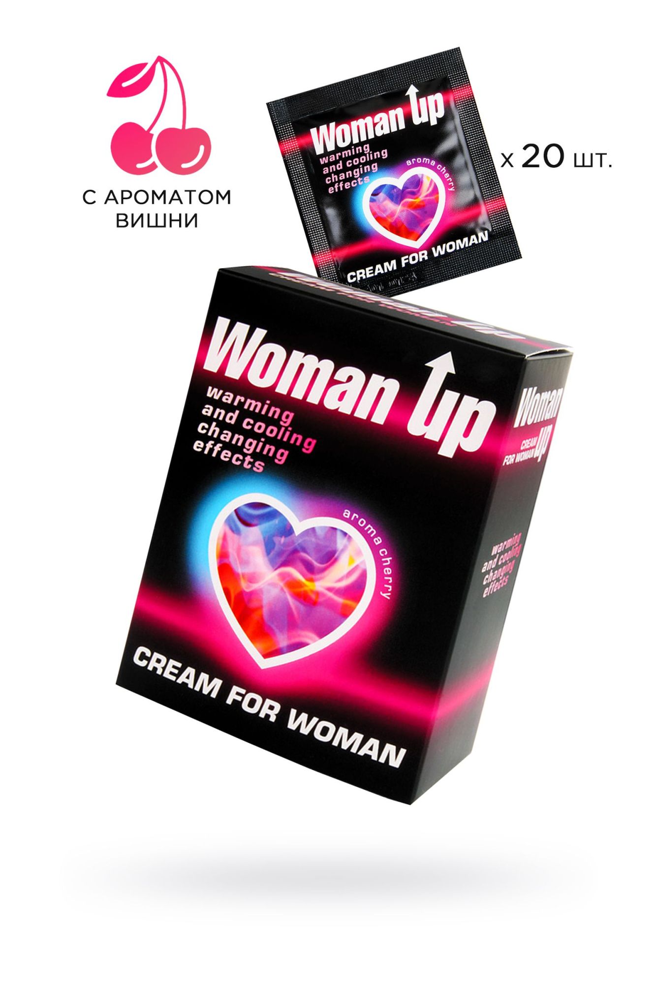 крем woman up для женщин возбуждающий 1,5 г, 20 шт в упаковке в Перми