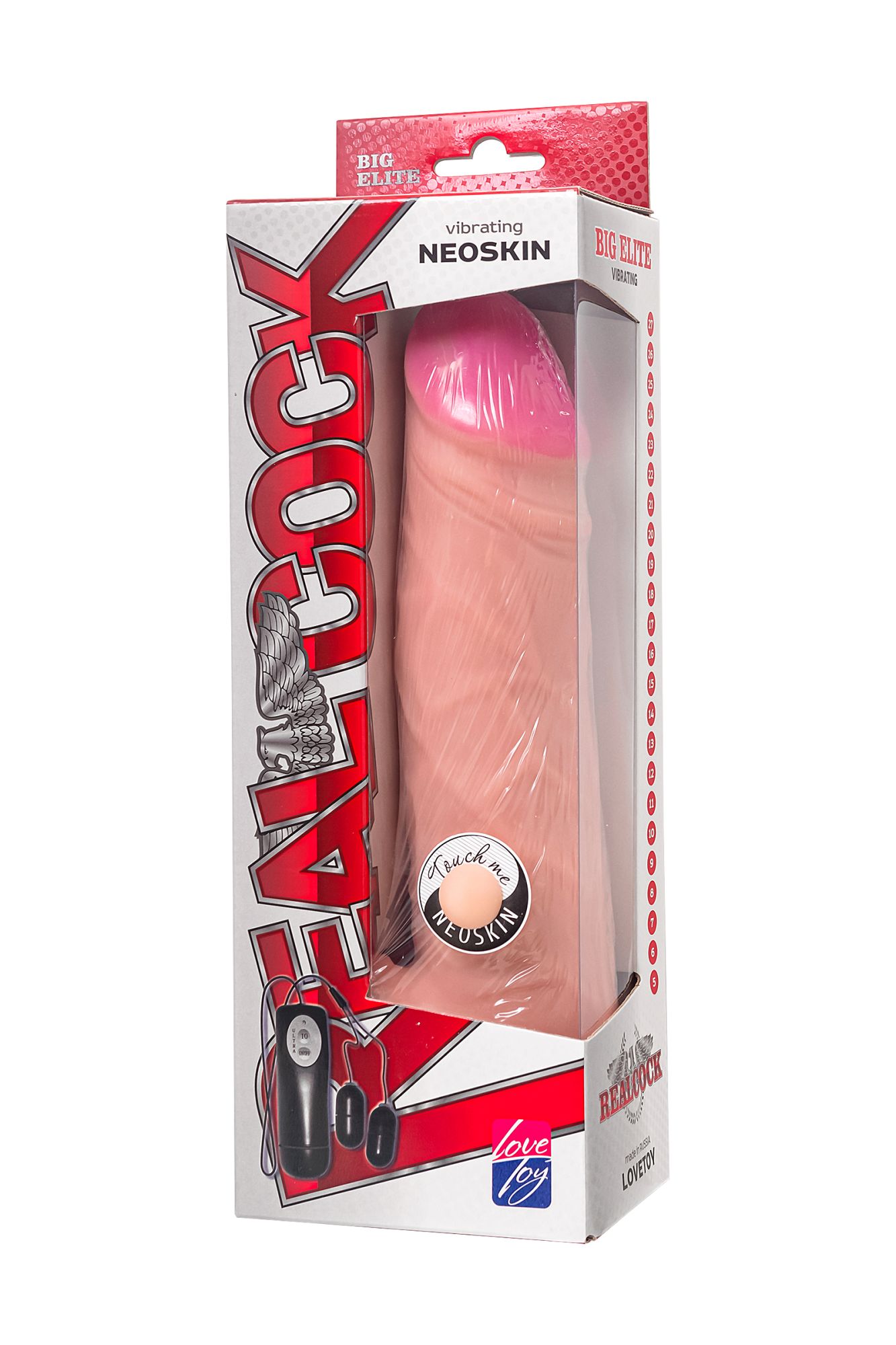 вибратор-гигант lovetoy, реалистичный, neoskin, телесный, 27 см, ø 6,1 см в Перми