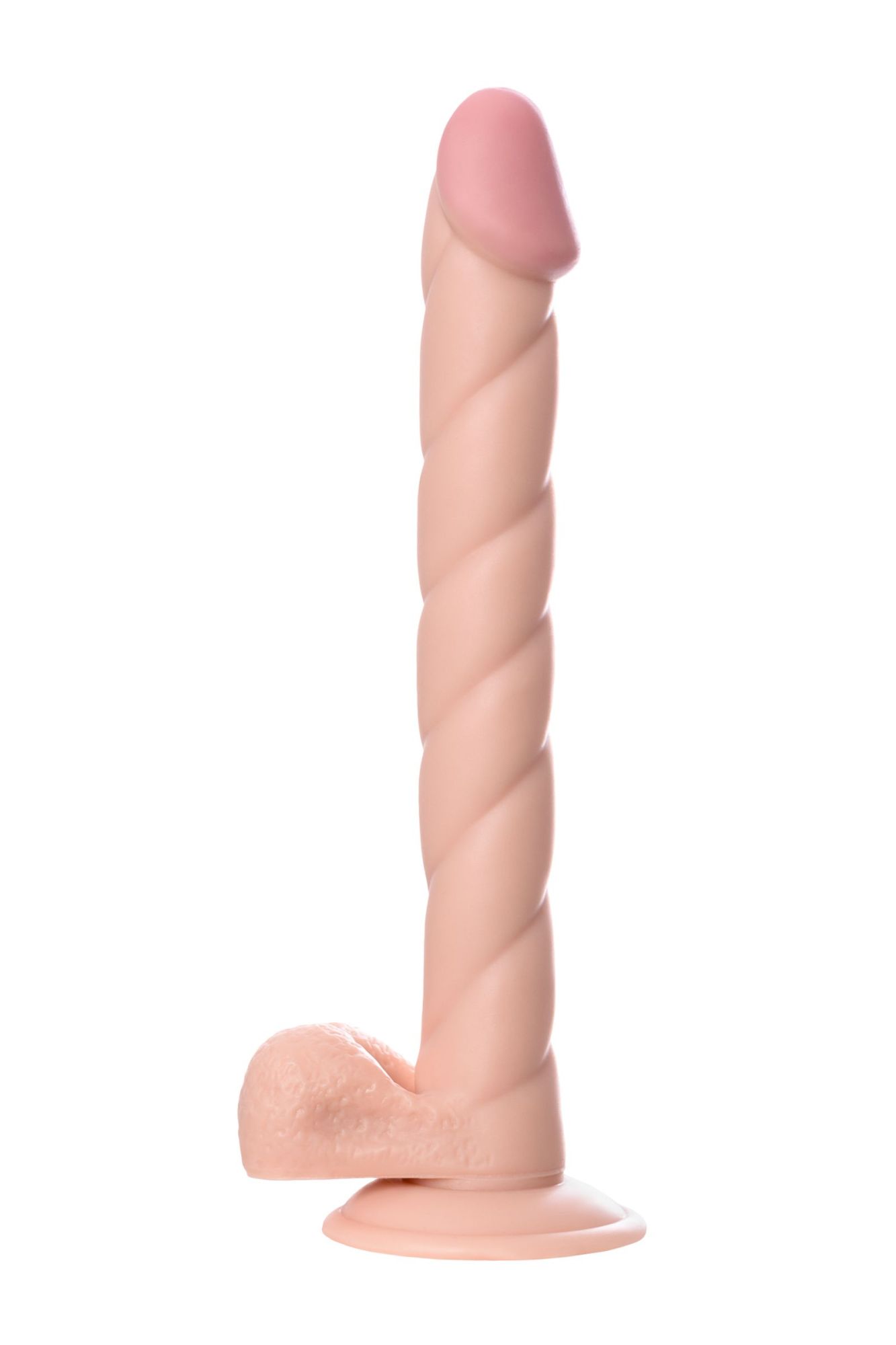 реалистичный фаллоимитатор toyfa realstick nude, pvc, телесный, 31,5 см в Перми