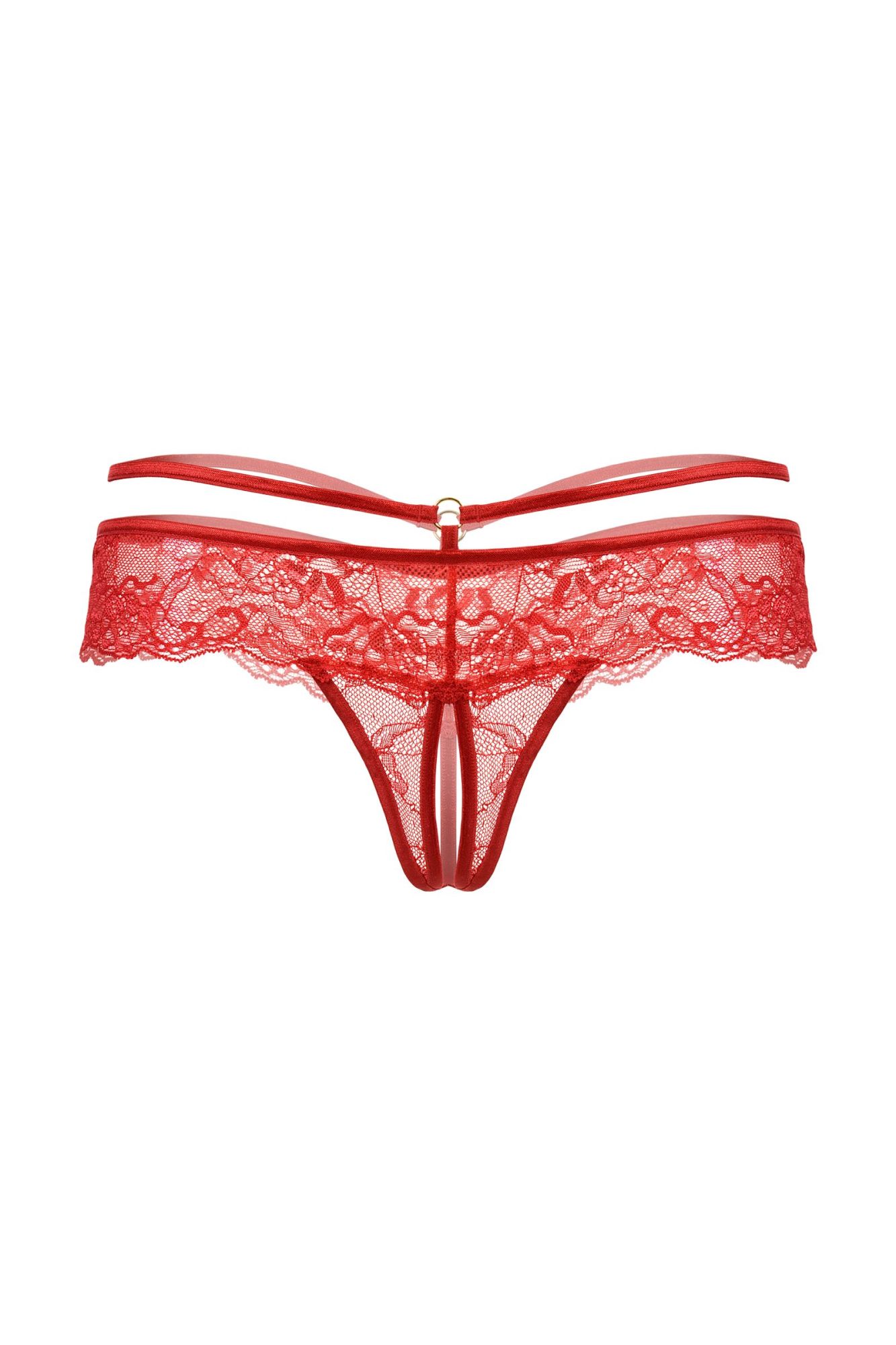 Эротическое стринги softline collection, красный, s/m в Перми