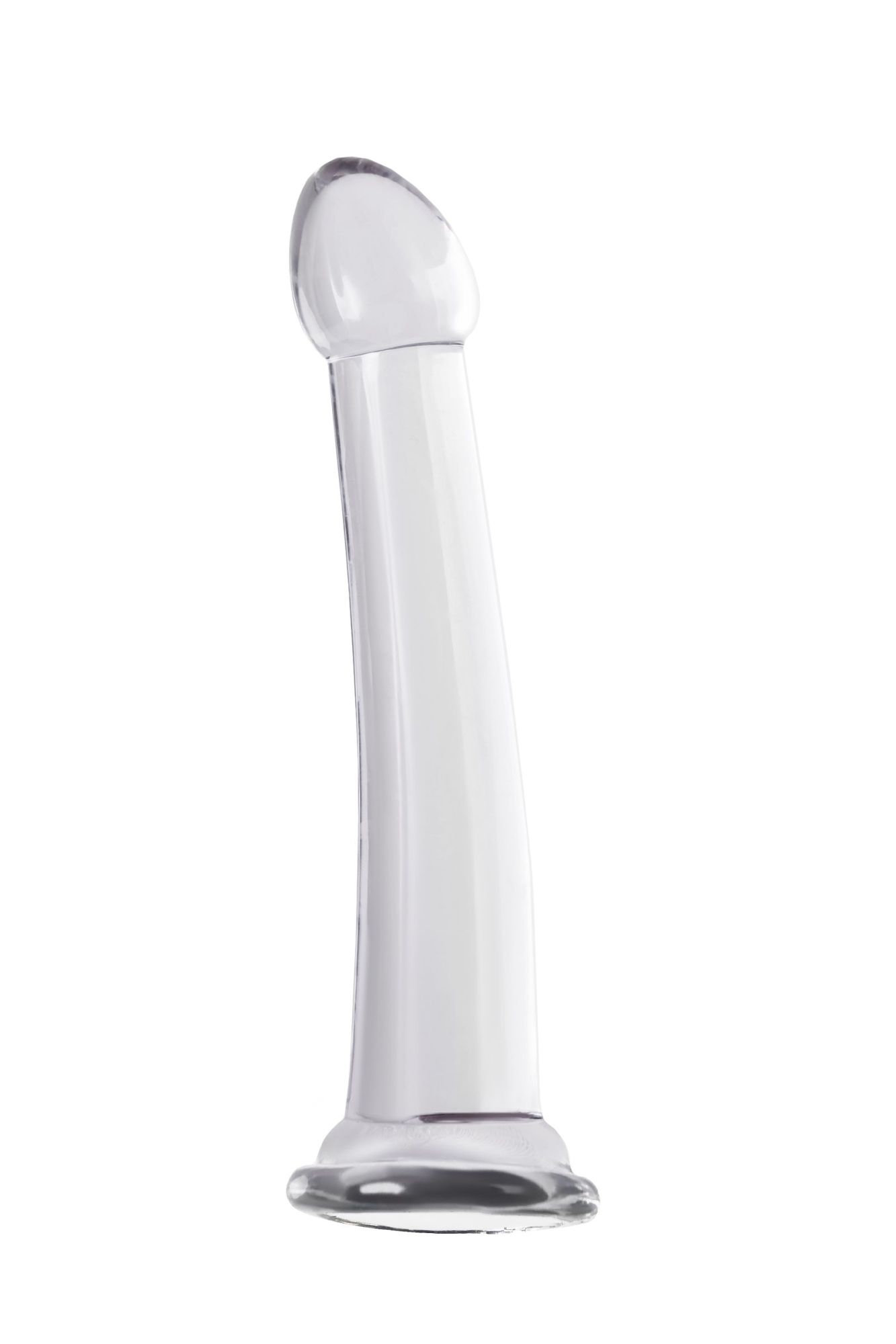 нереалистичный фаллоимитатор jelly dildo xl toyfa basic, tpe, прозрачный, 22 см в Перми