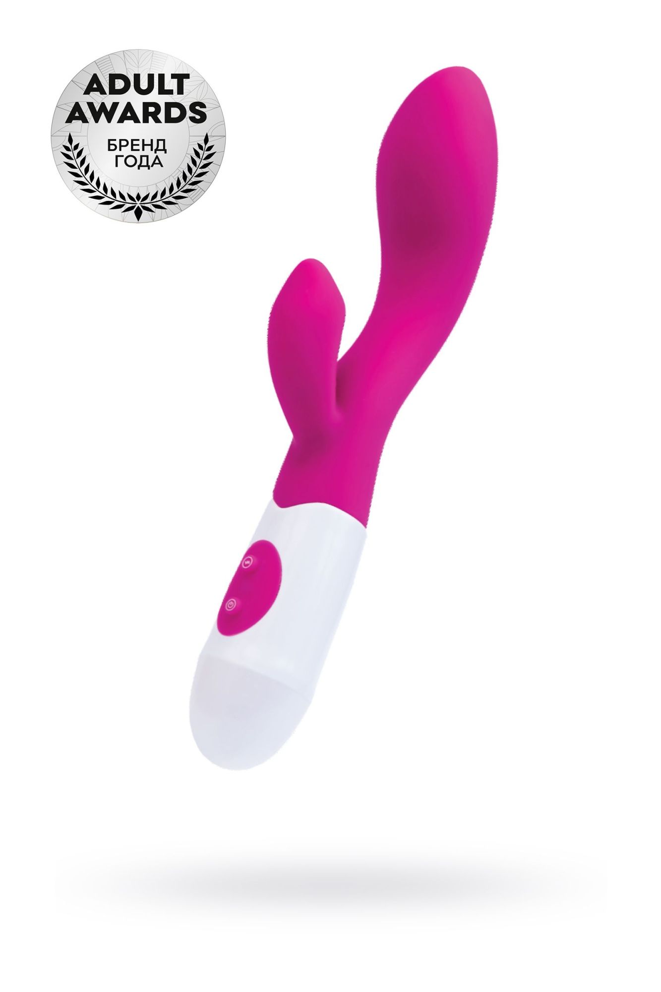 вибратор с клиторальным стимулятором toyfa a-toys fela, силикон, розовый, 20,5 см в Перми