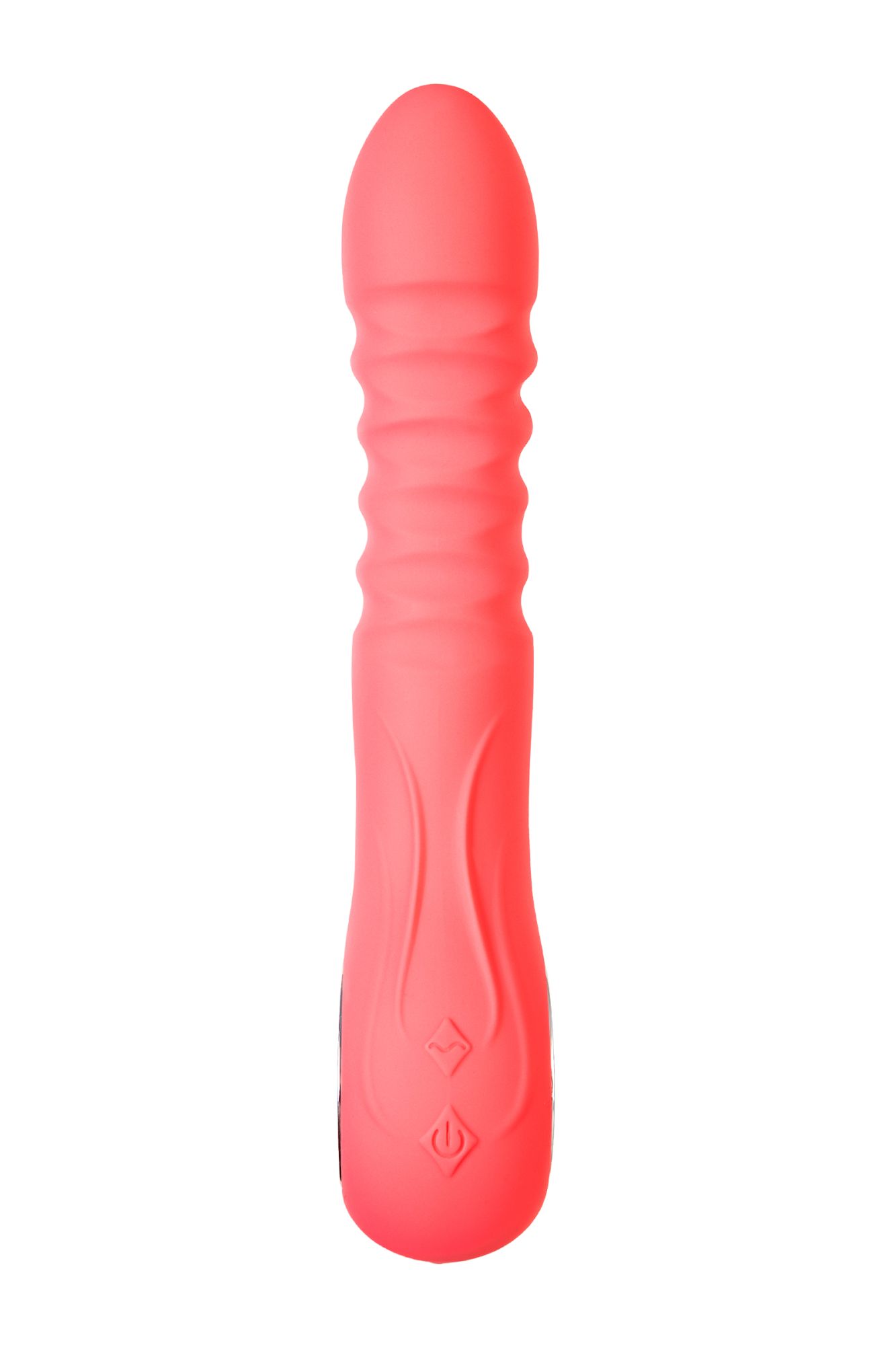 стимулятор с функцией up&down flovetta flox, силикон, коралловый, 21,5 см в Перми
