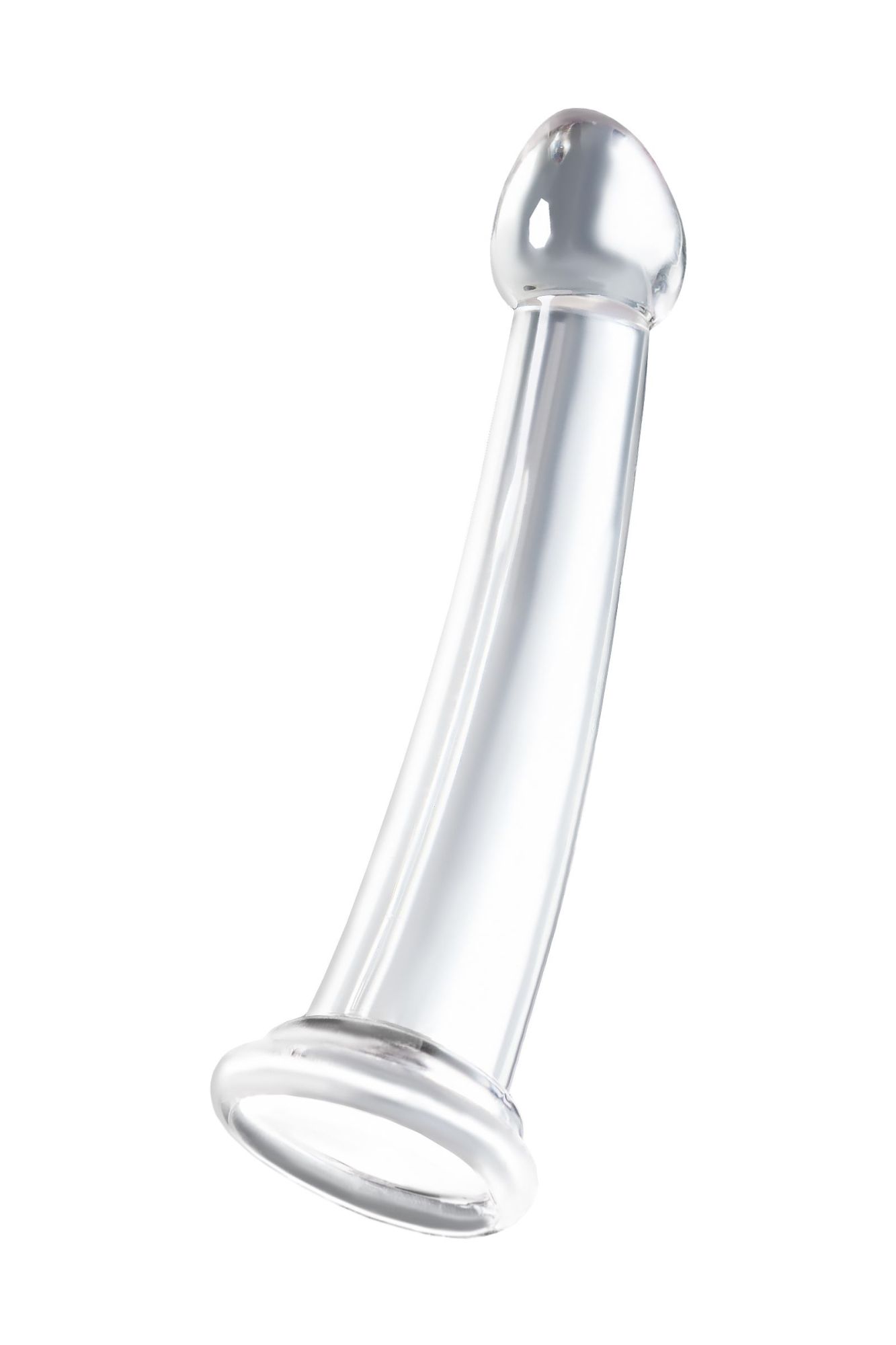 нереалистичный фаллоимитатор jelly dildo xl toyfa basic, tpe, прозрачный, 22 см в Перми