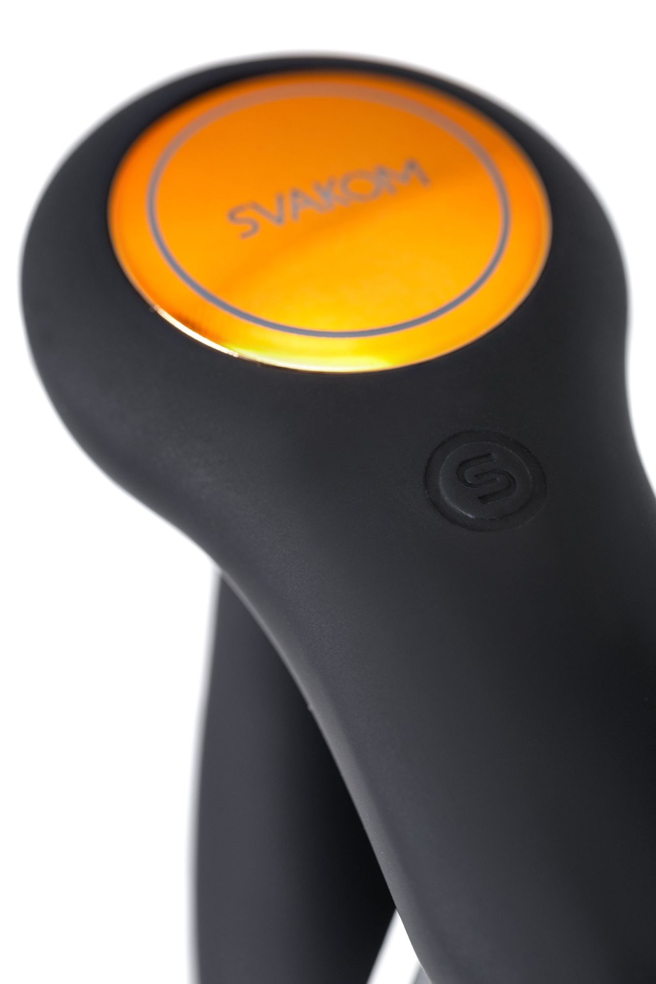 стимулятор простаты svakom vick neo, силикон, чёрный, 10 см в Перми