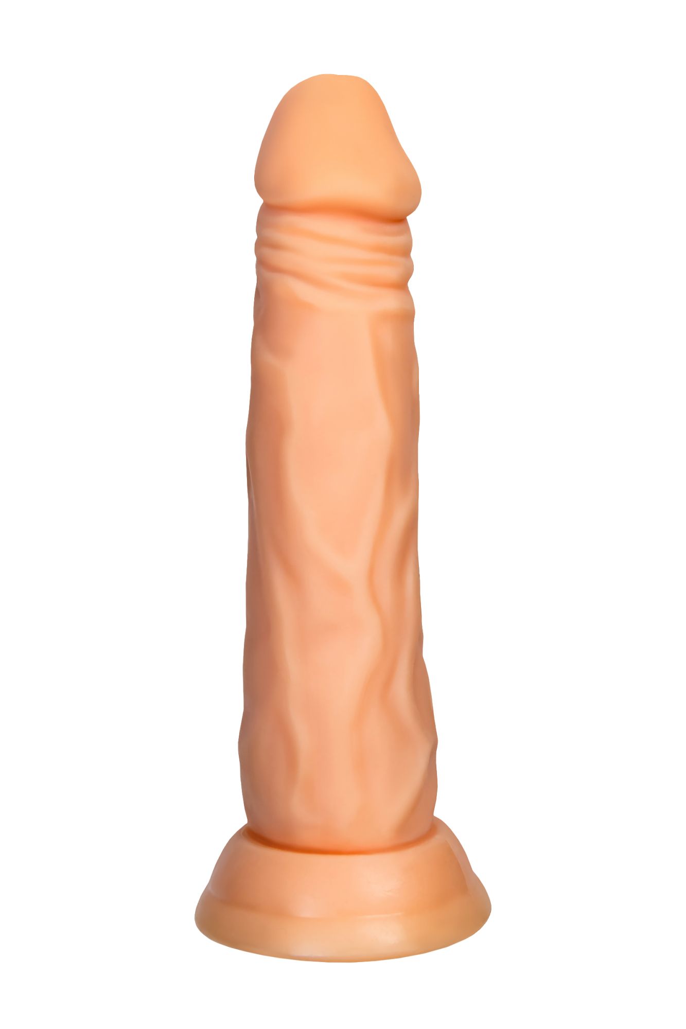 реалистичный фаллоимитатор a-toys by toyfa toon, tpe, телесный, 20 см в Перми