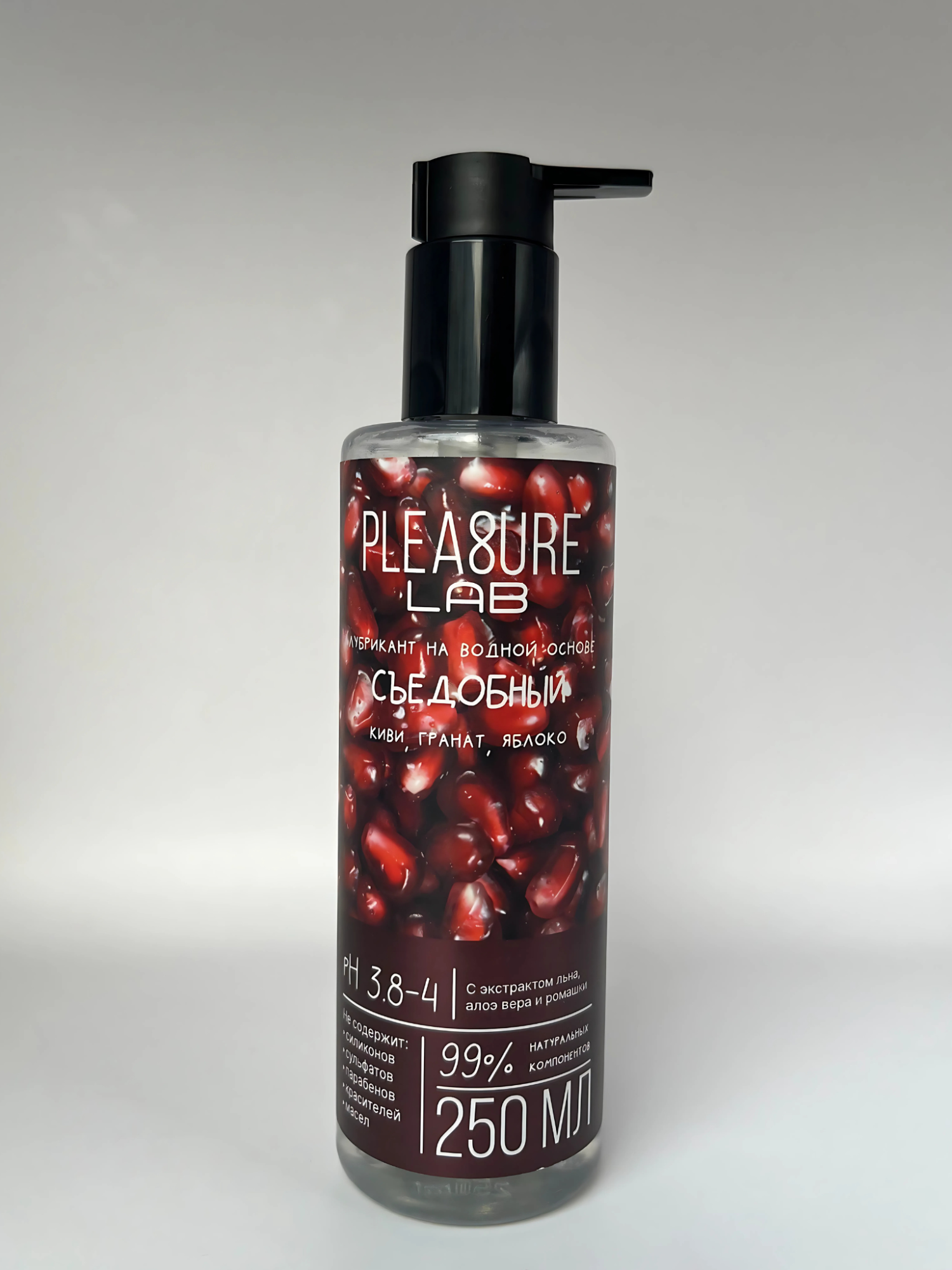 съедобный лубрикант на водной основе pleasure lab киви, гранат, яблоко 1182-02lab в Перми
