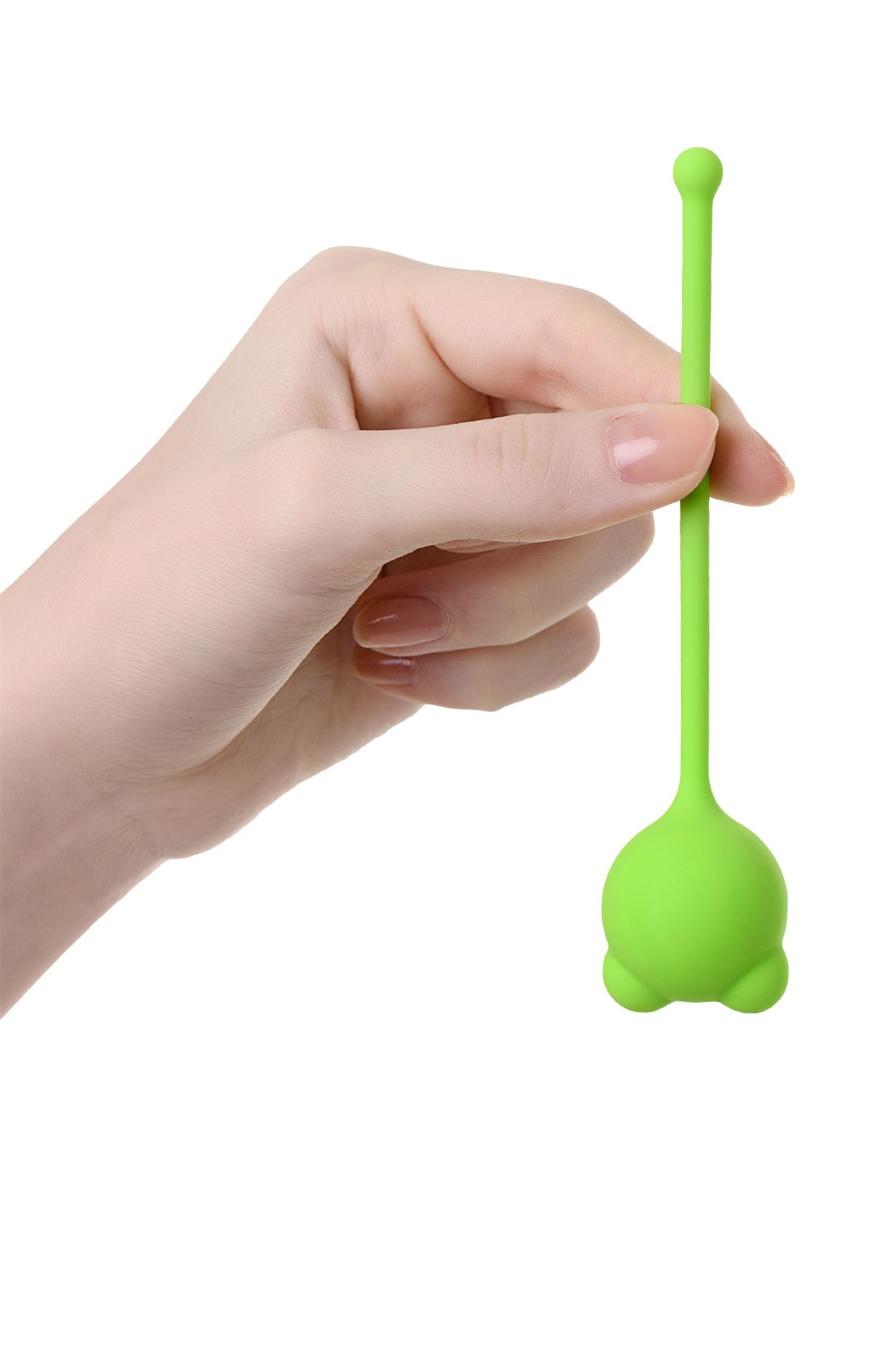 вагинальный шарик a-toys by toyfa tigo, силикон, зеленый, 12,4 см ø 2,7 см в Перми