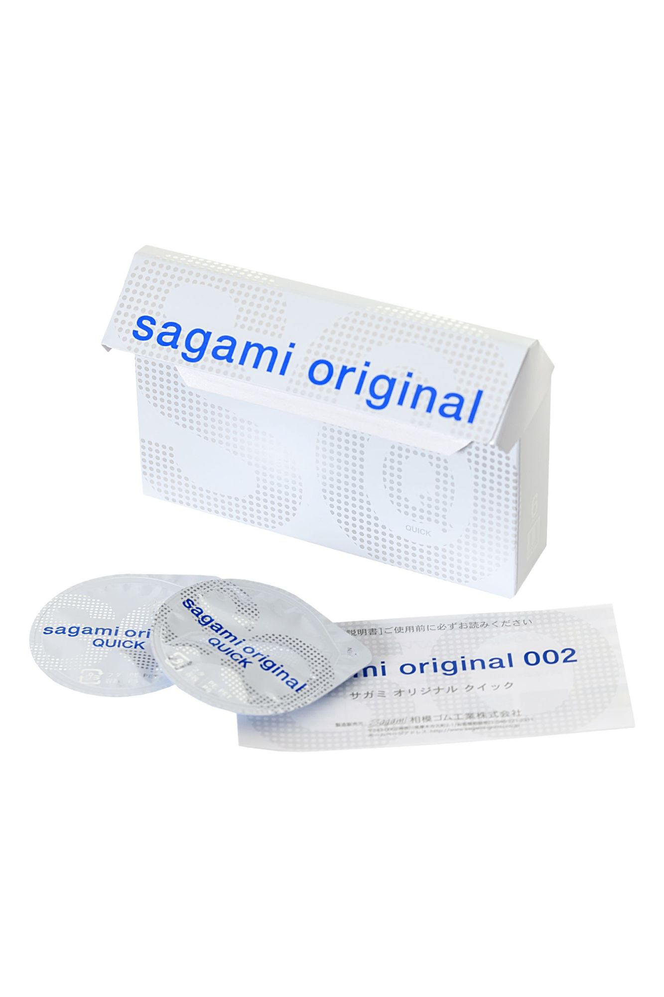презервативы sagami, original quick 0.02, полиуретан, 17 см, 5,5 см, 6 шт. в Перми