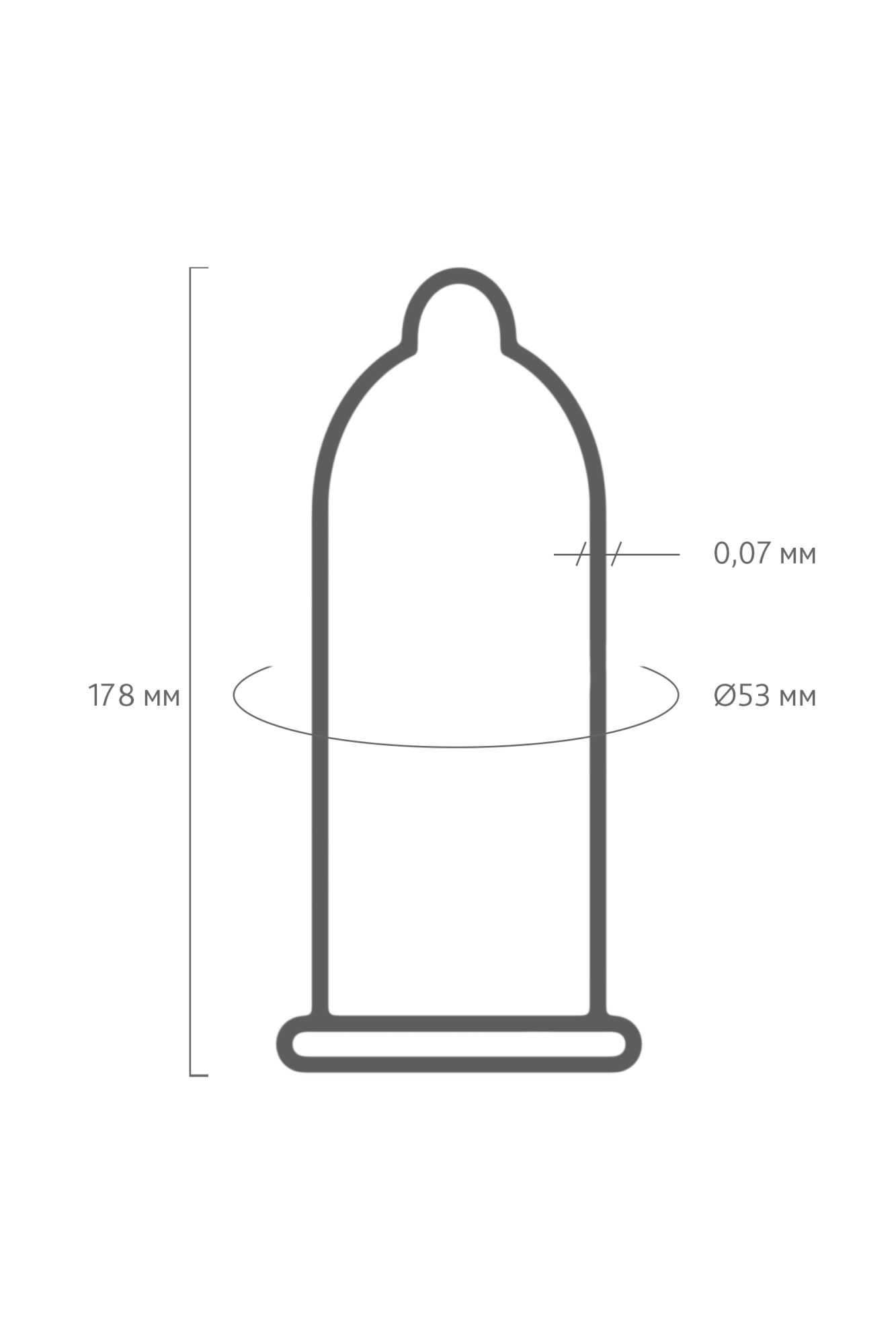 презервативы my.size, латекс, 17,8 см, 5,3 см, 36 шт. в Перми
