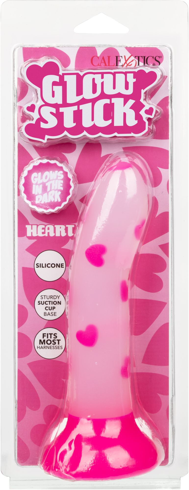 светящийся фаллоимитатор glow stick heart в Перми