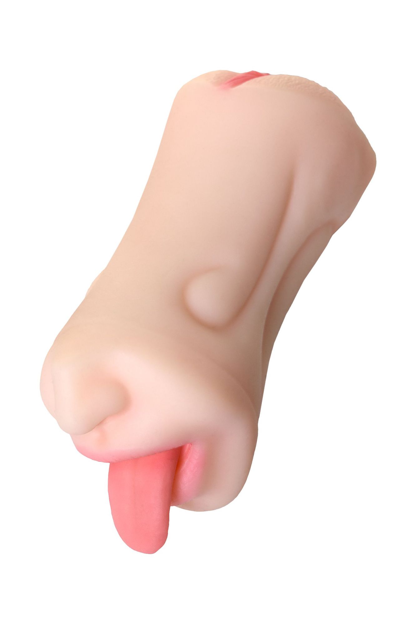 мастурбатор реалистичный toyfa juicy pussy fruity tongue, рот и вагина, tpe, телесный,19 см в Перми