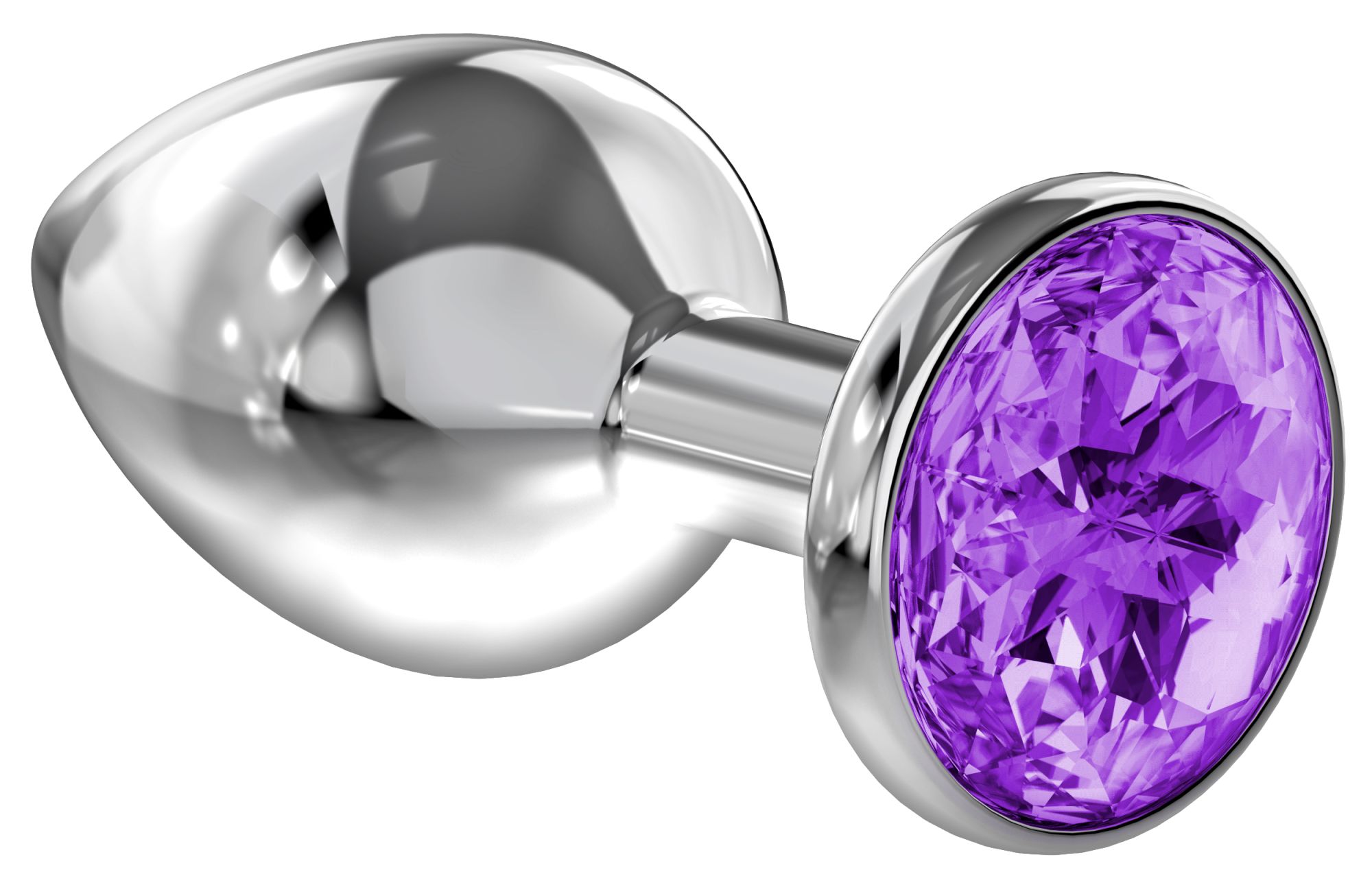 анальная пробка diamond purple sparkle large 4010-05lola в Перми