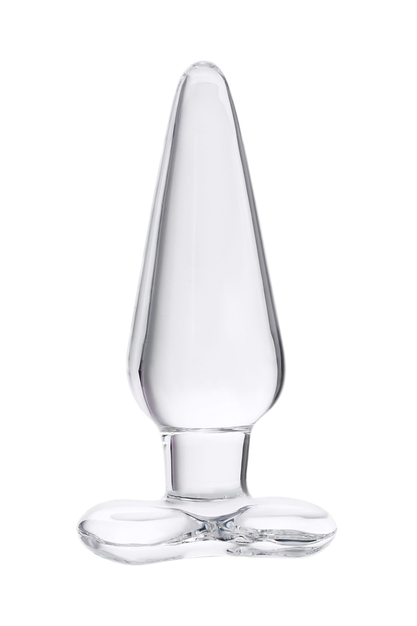 анальная втулка sexus glass, стекло, прозрачная, 11,5 см, ø 3,5 см в Перми