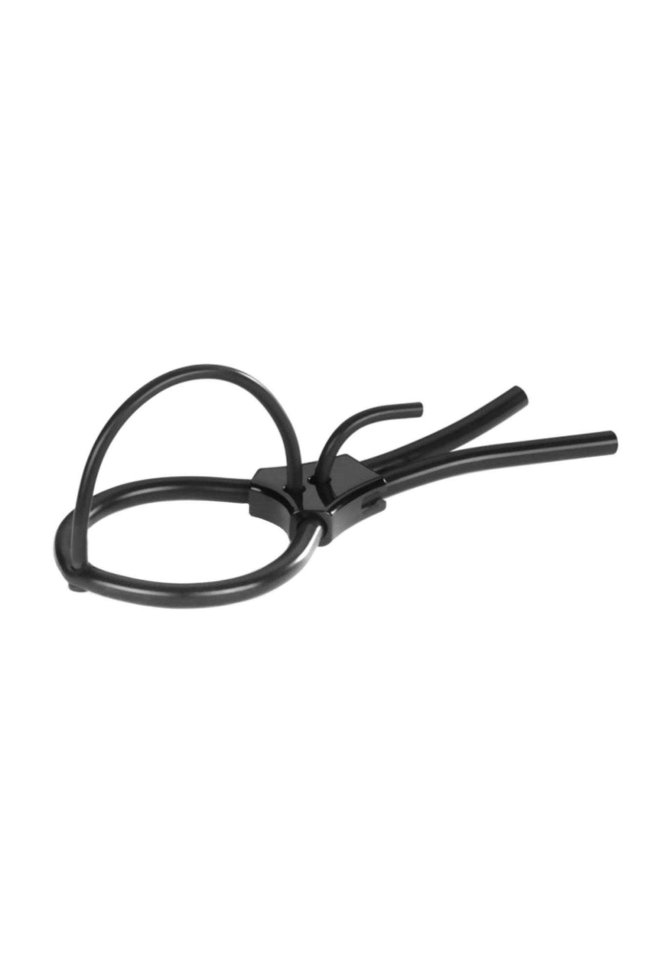 электросбруя mystim pure pete, силикон, черный, 14 см в Перми