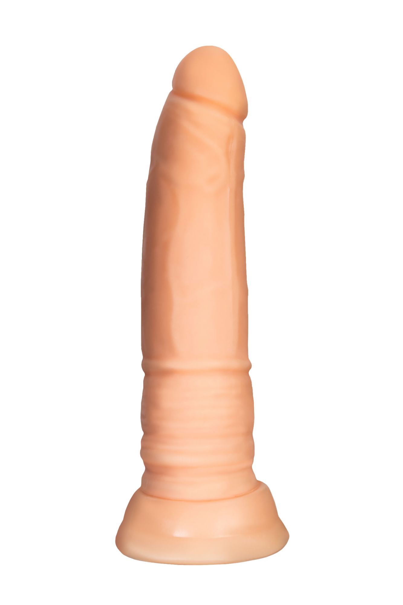 реалистичный фаллоимитатор toyfa  a-toys krip, tpe, телесный, 18 см в Перми