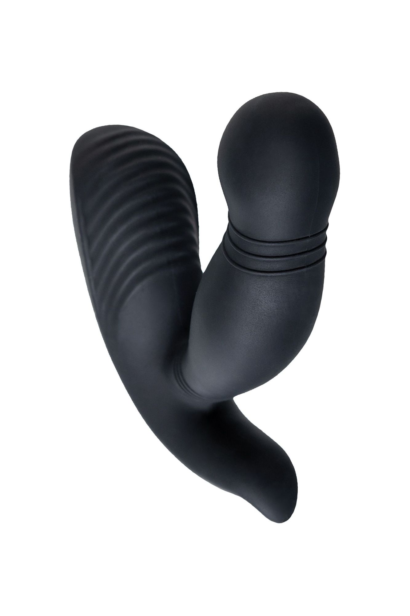 стимулятор простаты pppvibe 9 w motor, силикон, черный, 12 см в Перми