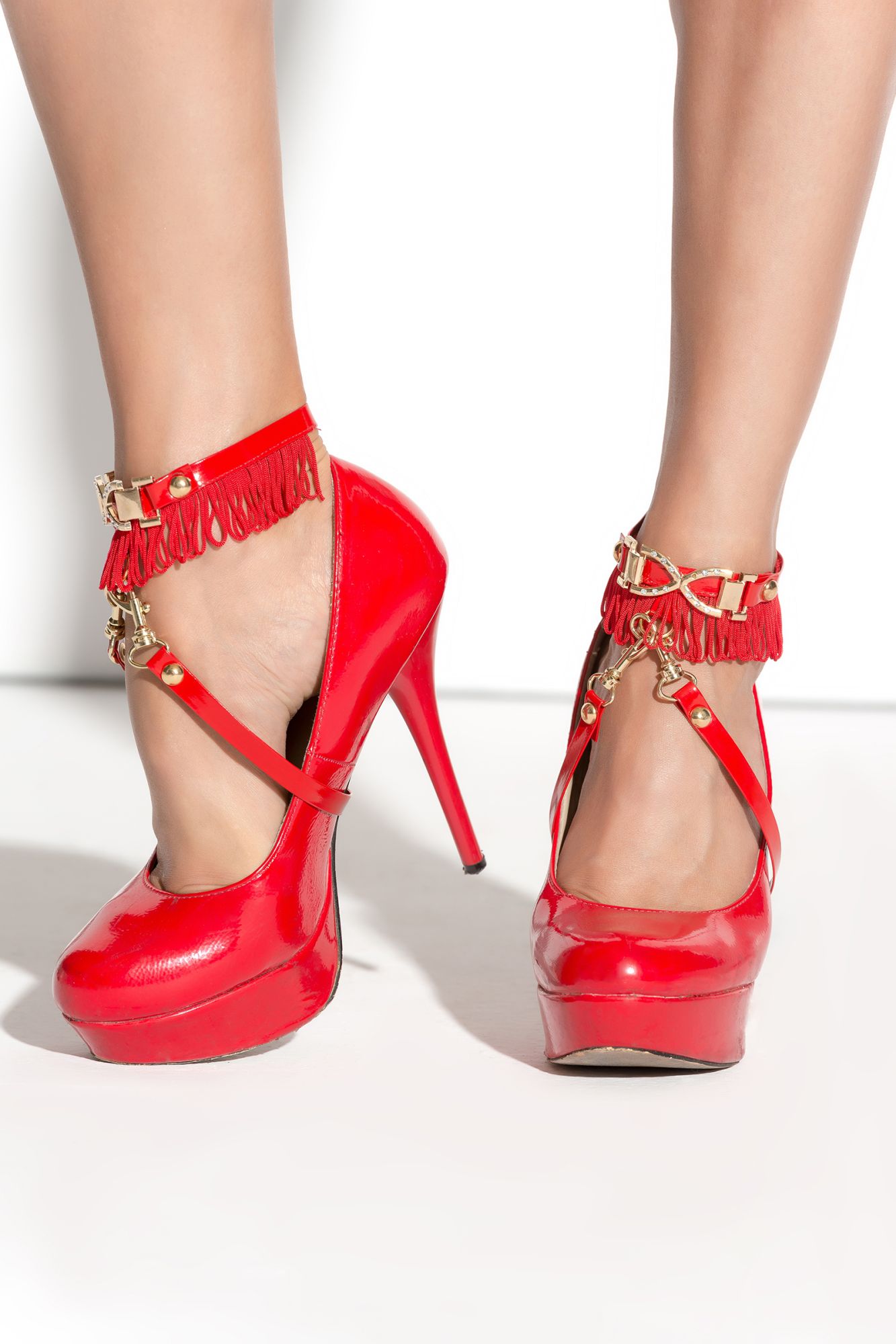 украшение на щиколотки me seduce queen of hearts arabesque, красное, os в Перми