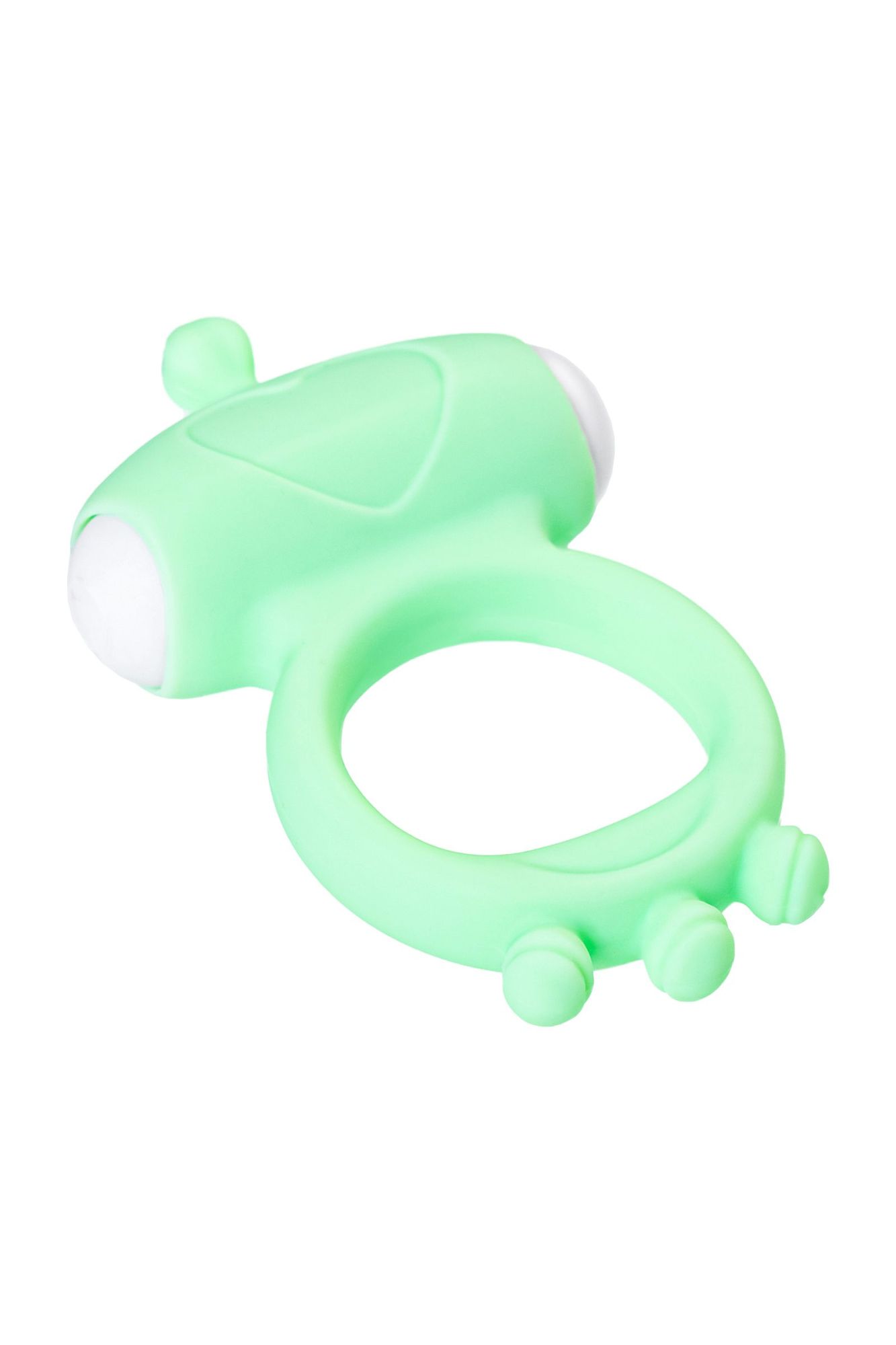 виброкольцо на пенис a-toys by toyfa fowd, силикон, зеленое, ø 2,6 см в Перми