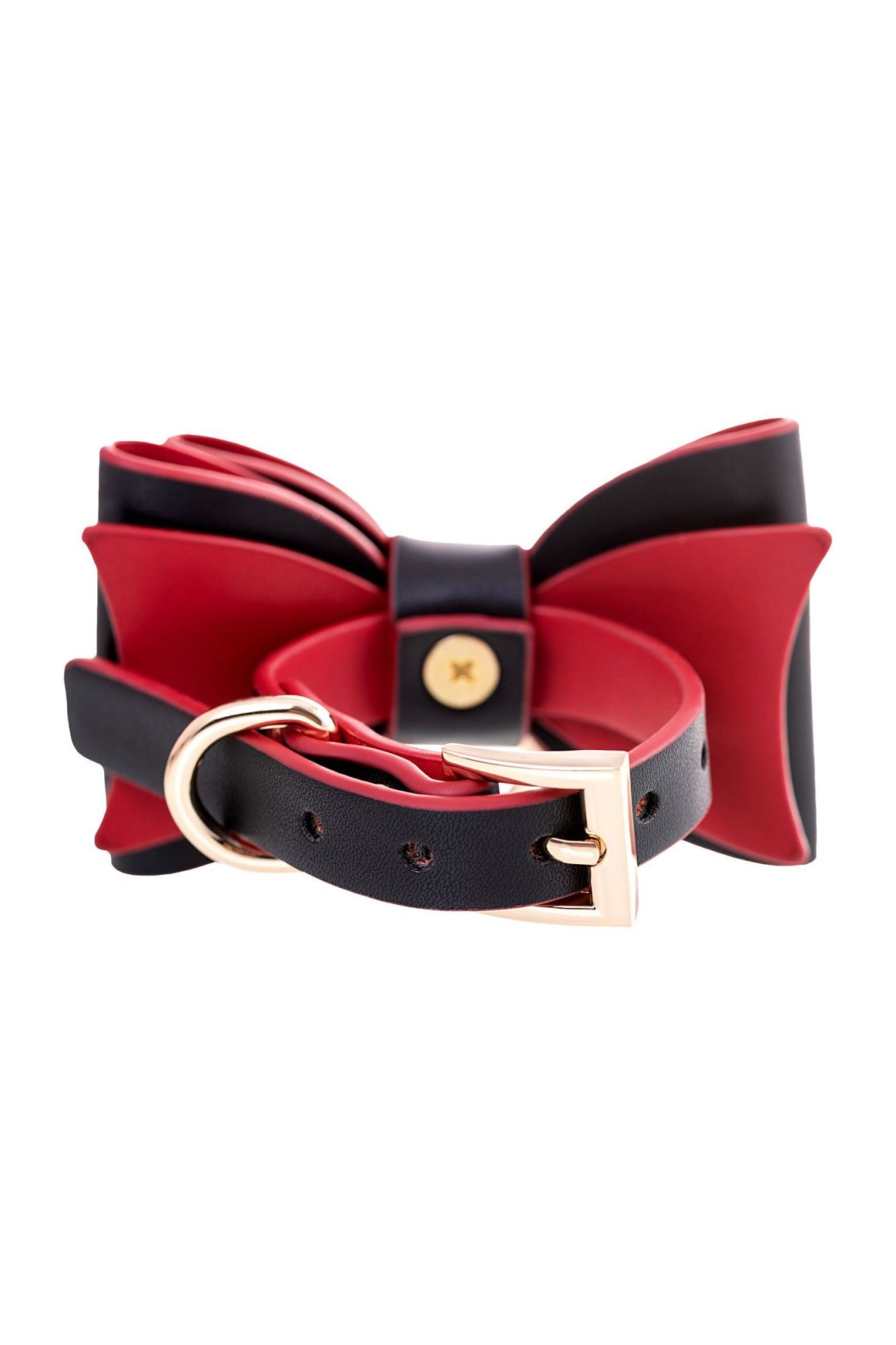 бондажный набор toyfa theatre bow-tie, pu-кожа, черный в Перми