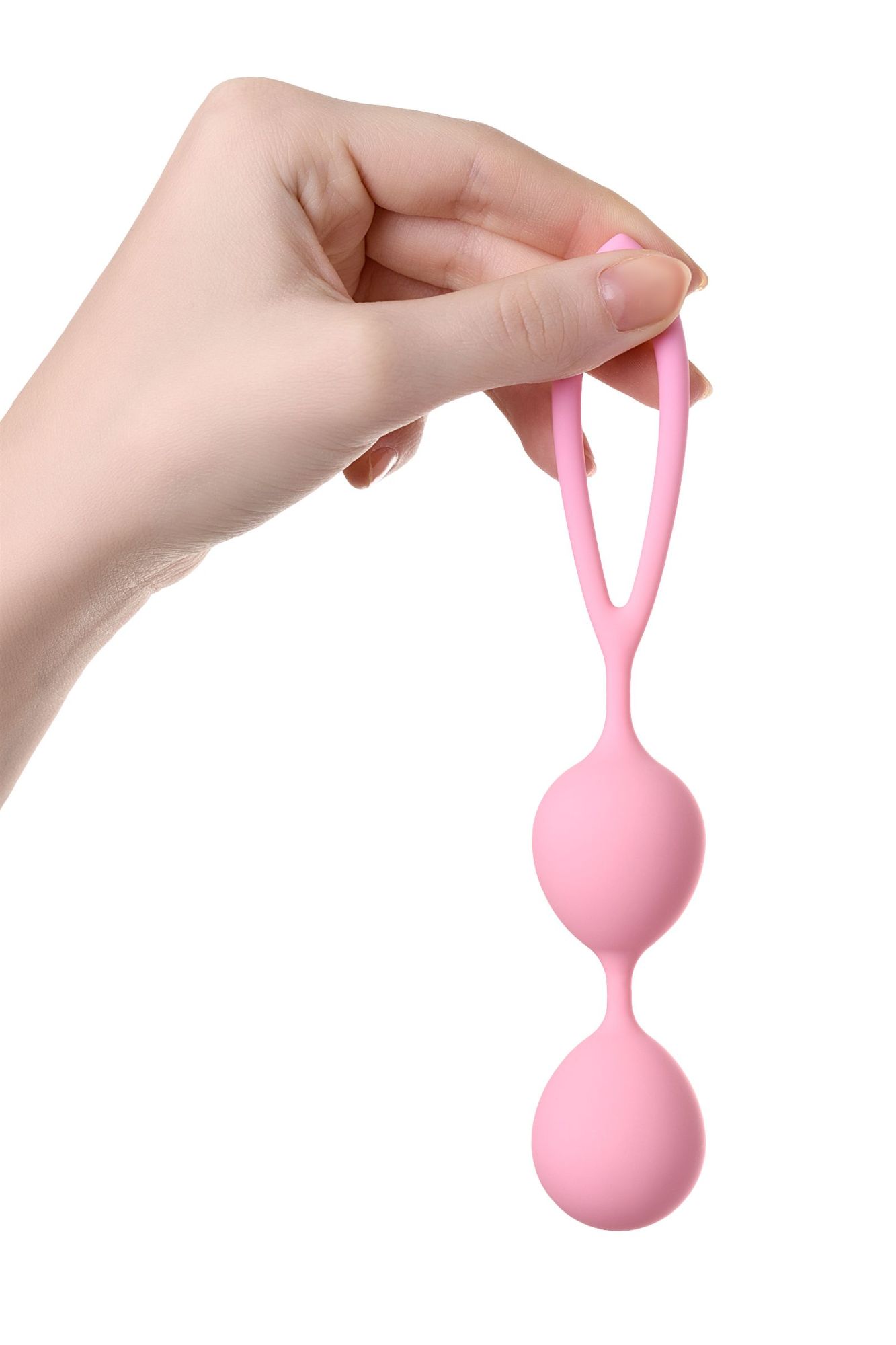 вагинальные шарики a-toys by toyfa rai, силикон, светло-розовые, 17 см в Перми