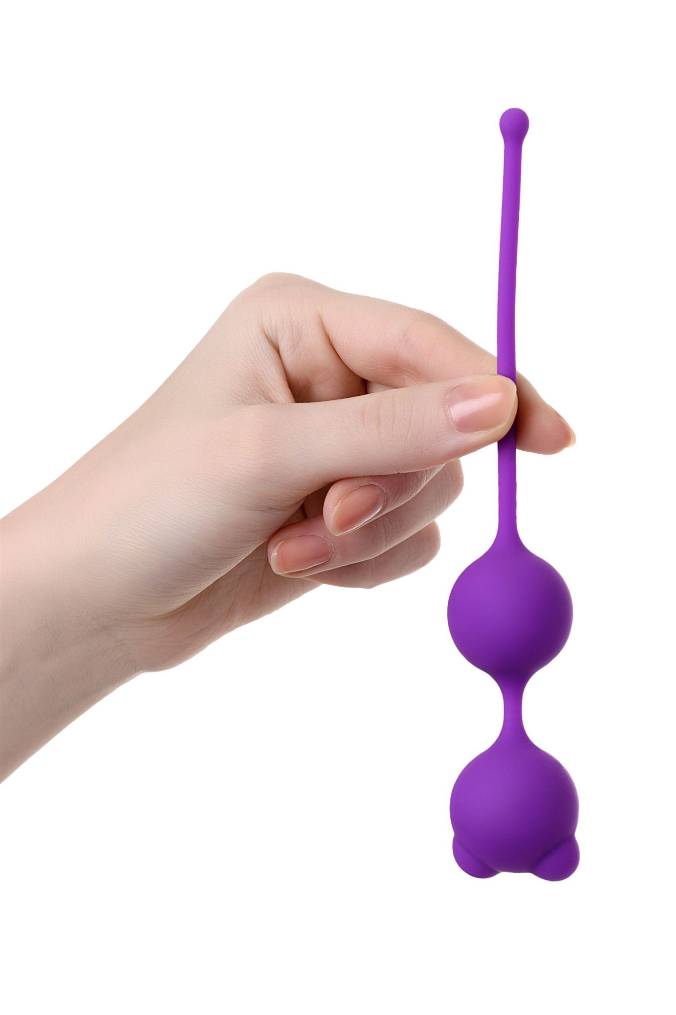 вагинальные шарики a-toys by toyfa meeko, силикон, фиолетовые, 16,4 см, ø 2,7 см в Перми