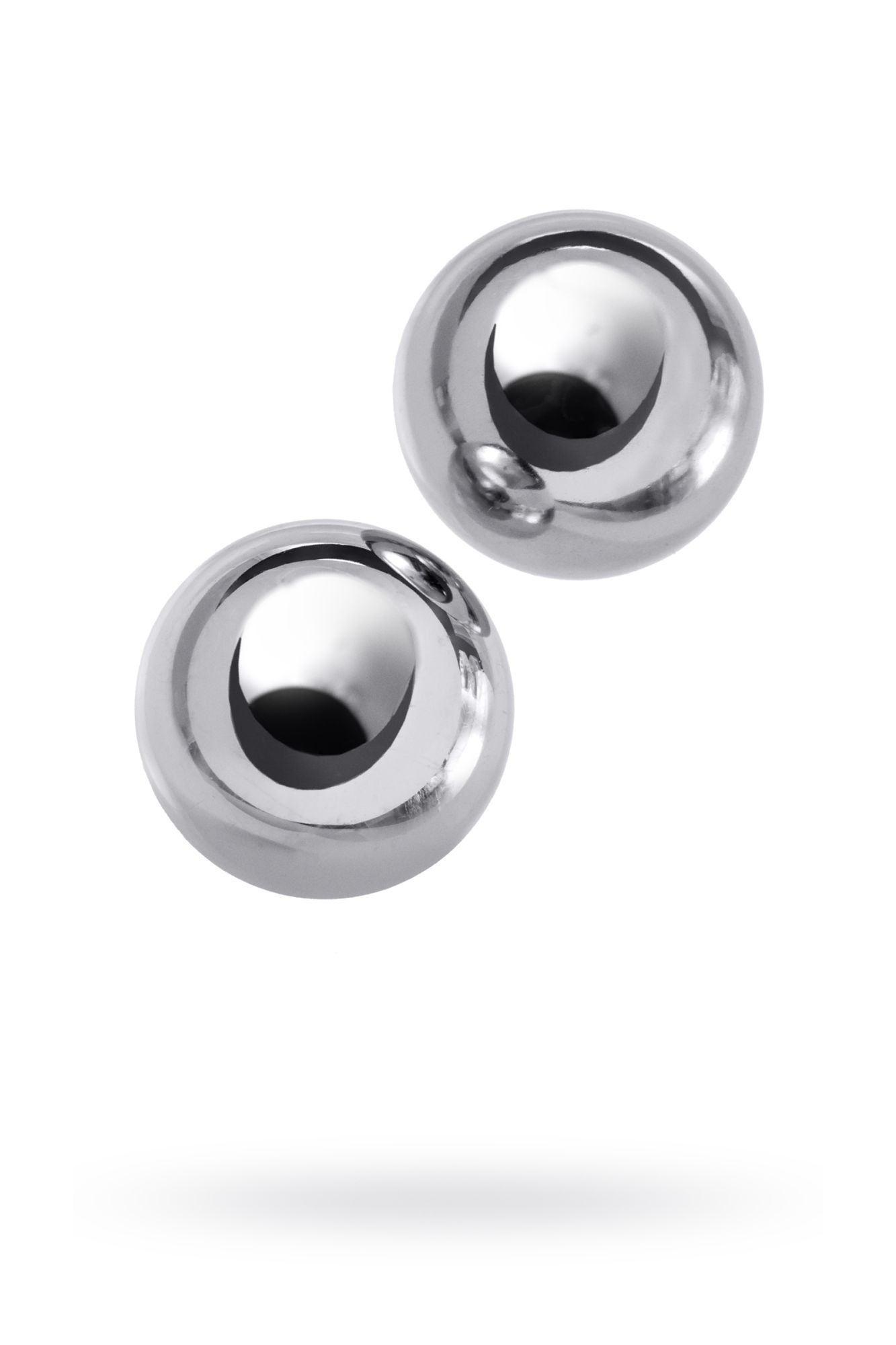 вагинальные шарики metal by toyfa, металл, серебряные, ø 2,5 см в Перми