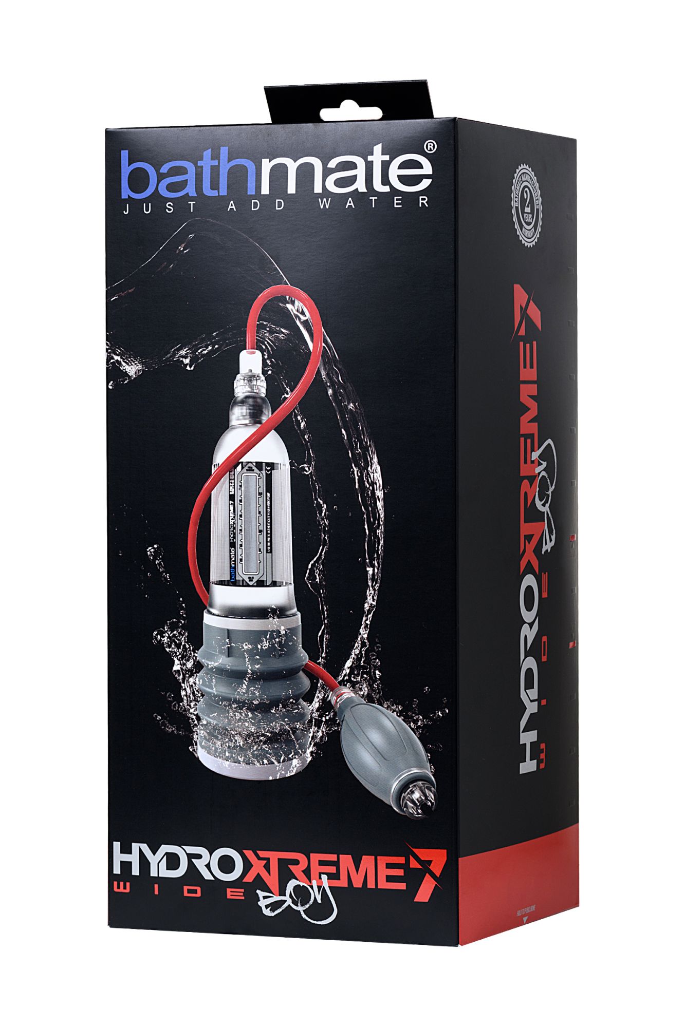 гидропомпа bathmate hydroxtreme7 wide boy, abs пластик, голубая в Перми