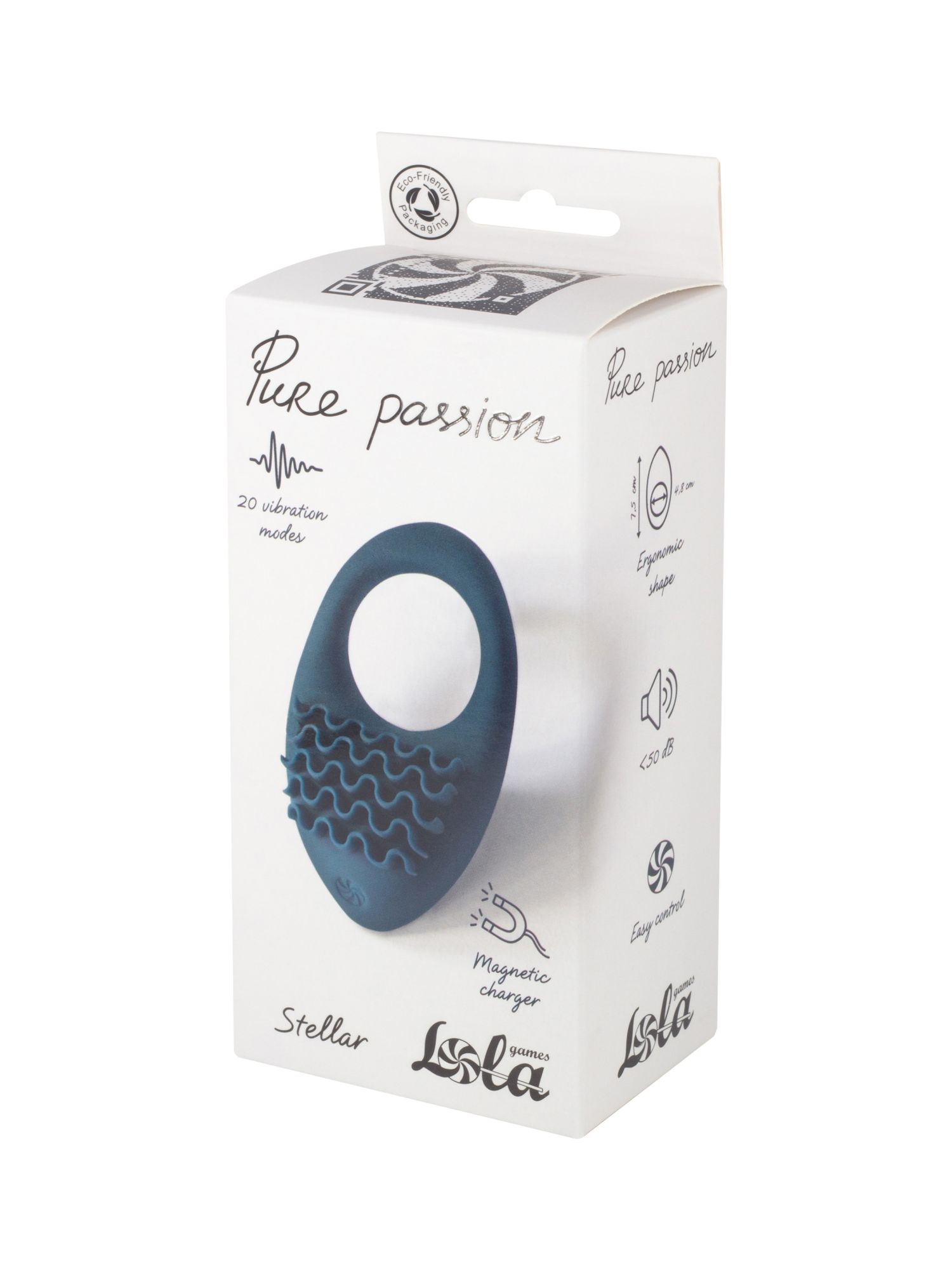 перезаряжаемое эрекционное виброкольцо pure passion stellar green 1501-03lola в Перми