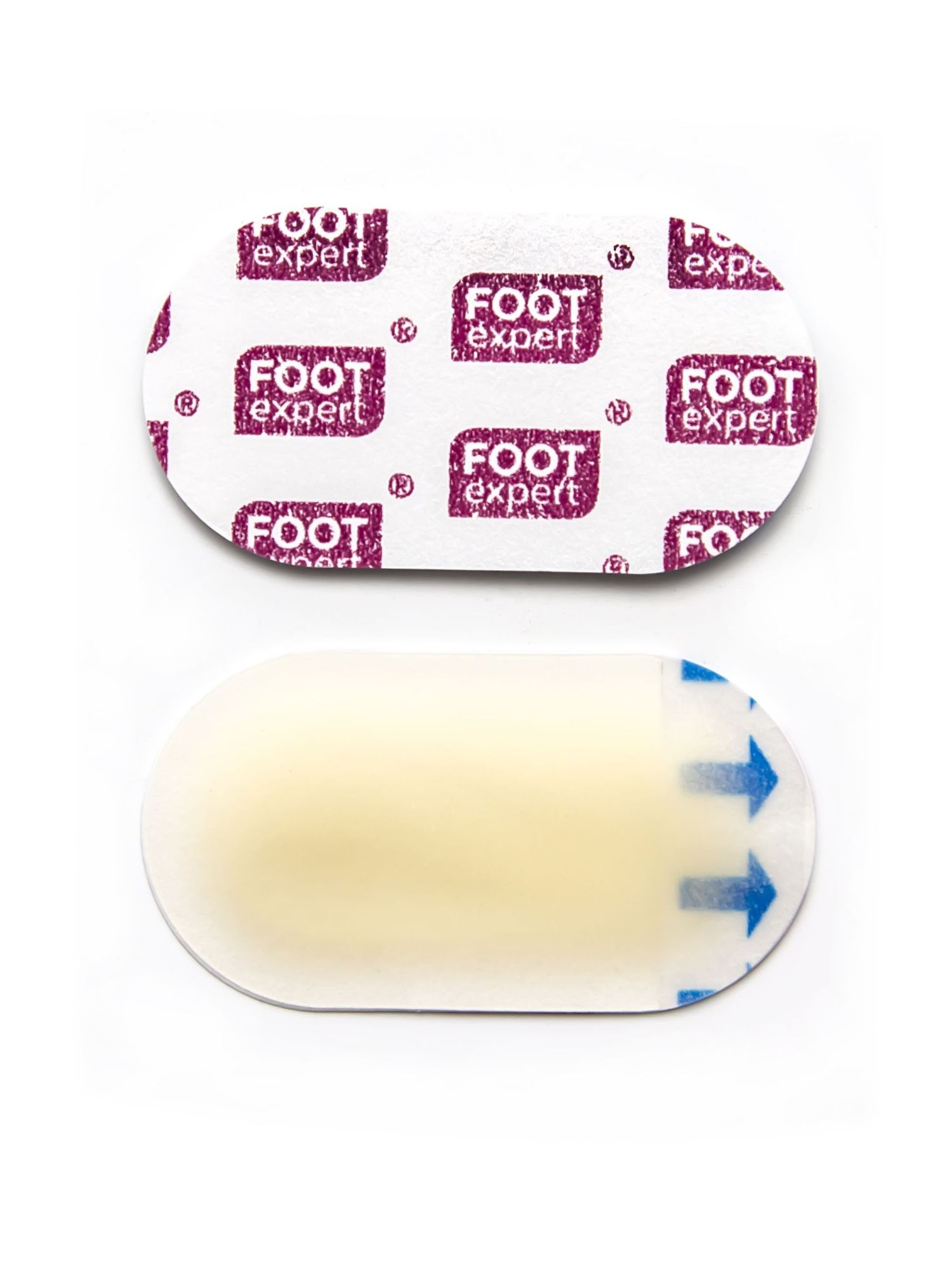 foot expert гидроколлоидный пластырь, размер 2,2х4,1, № 8 в Перми