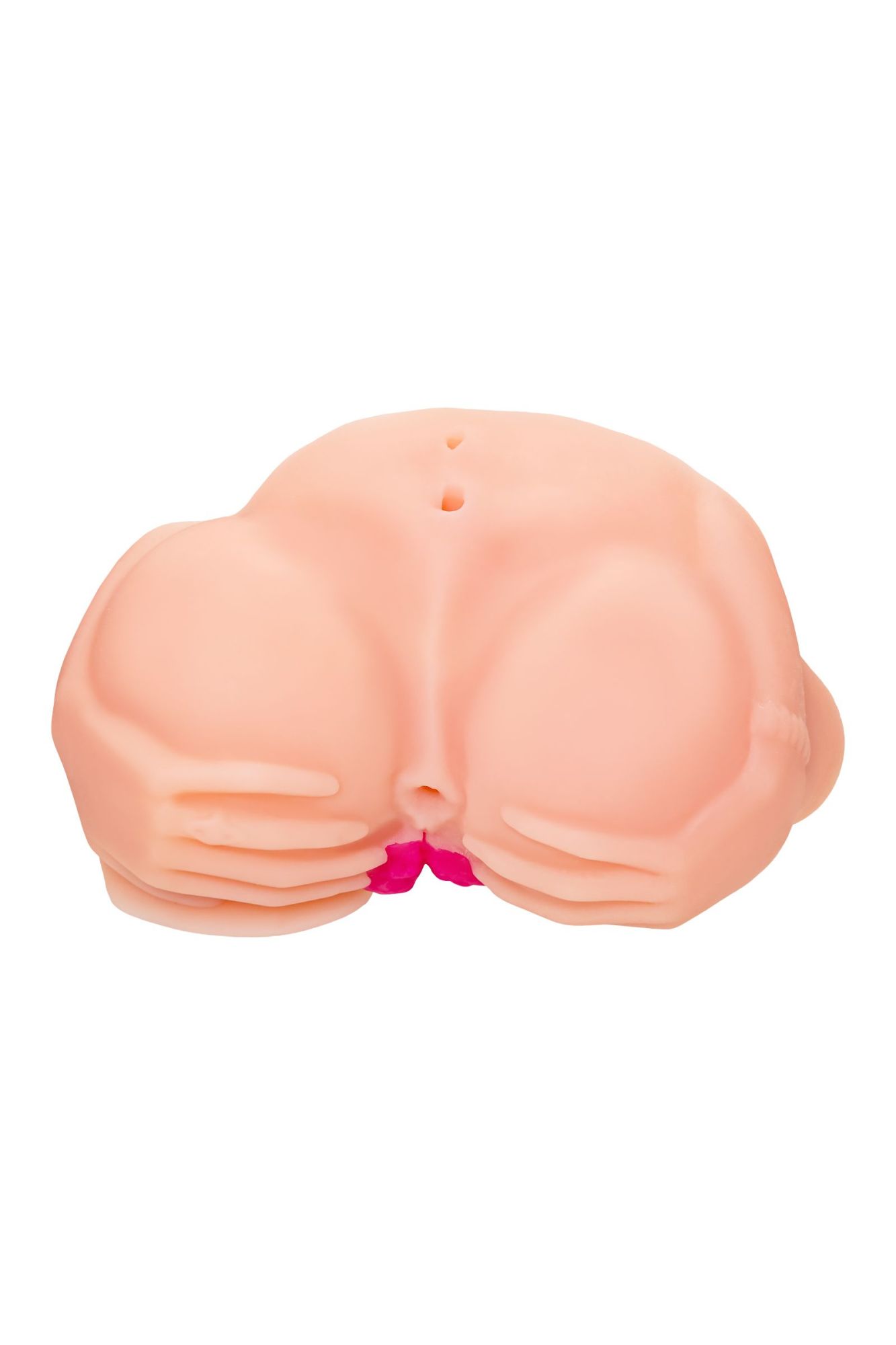 мастурбатор реалистичный toyfa juicy pussy nicole с вибрацией, вагина и анус, tpr, телесный, 19 см в Перми