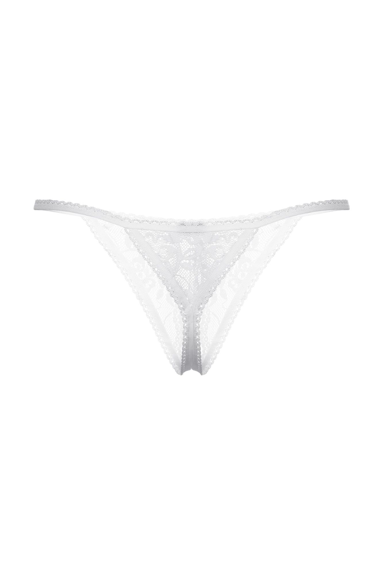 Эротическое стринги открытые softline collection, белый, s/l в Перми