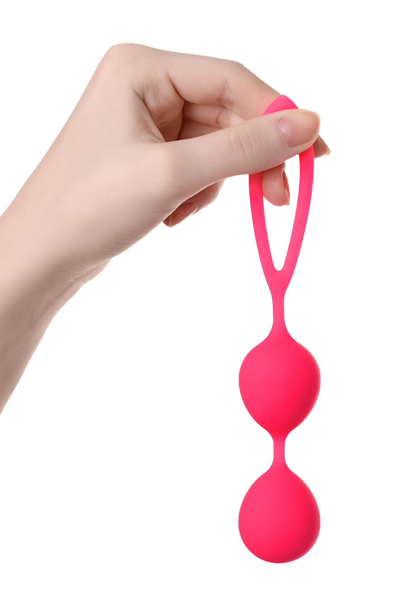 вагинальные шарики a-toys by toyfa rai, силикон, розовые, 17 см в Перми