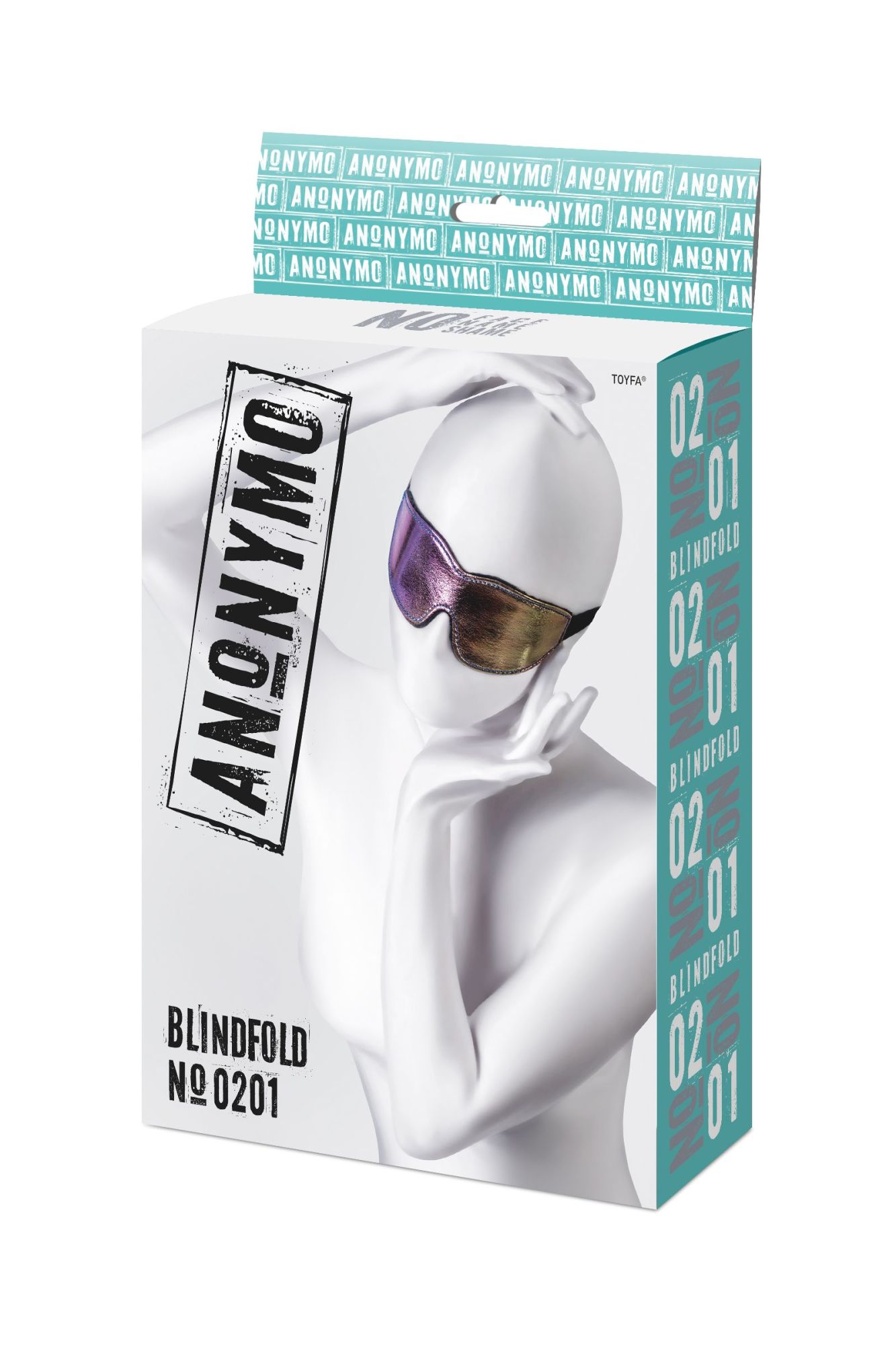 маска anonymo #0201, pvc, принт, 27,5 см в Перми
