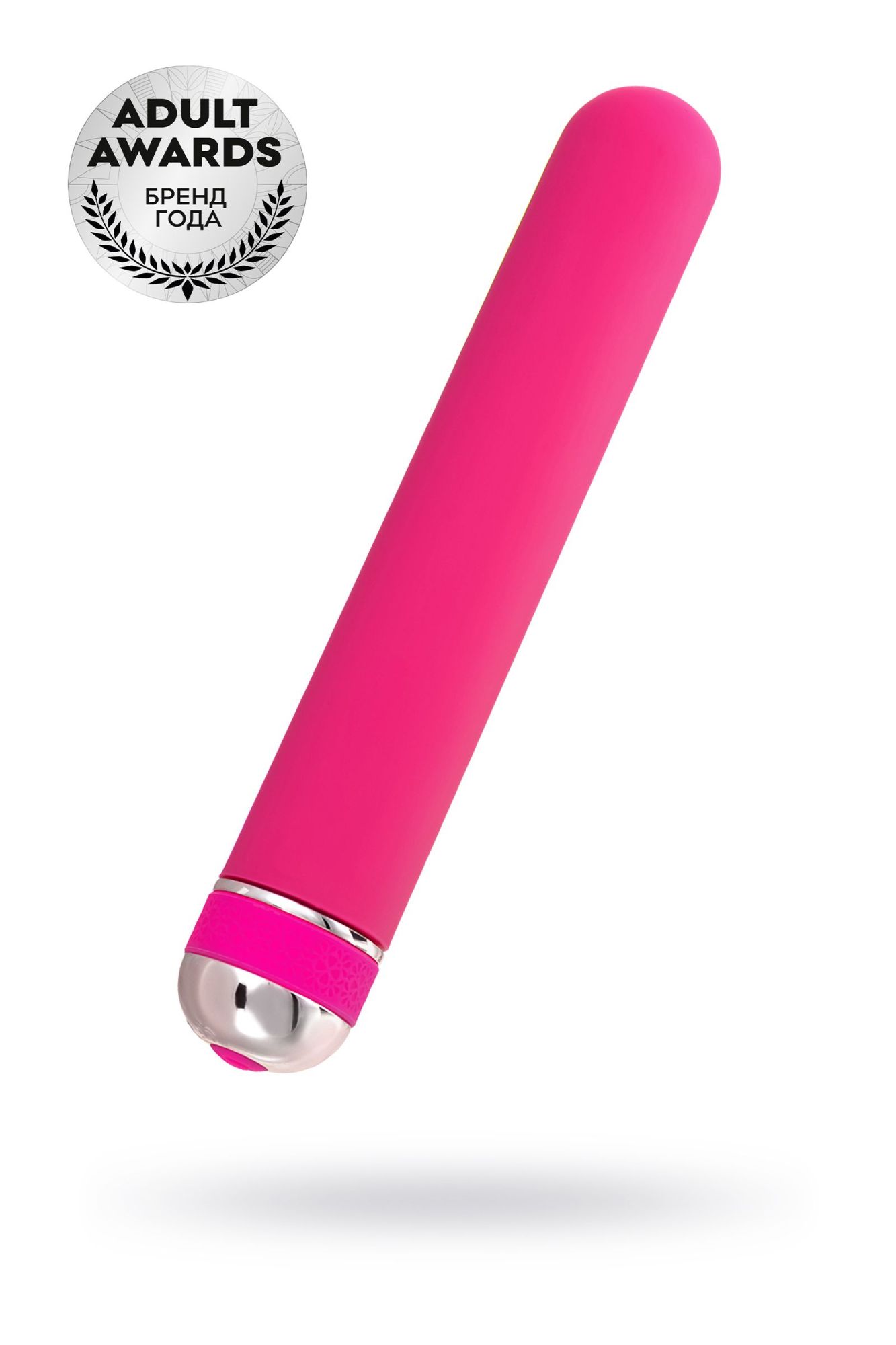нереалистичный вибратор a-toys by toyfa mastick, abs пластик, розовый, 18 см в Перми