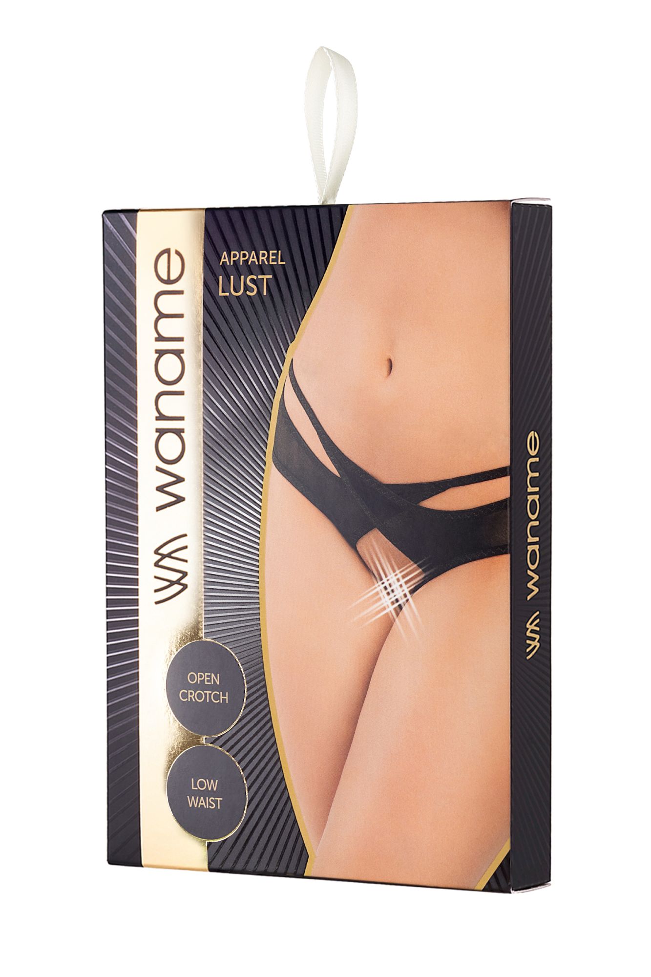Эротическое эротические трусики waname lust черные 50-52 в Перми
