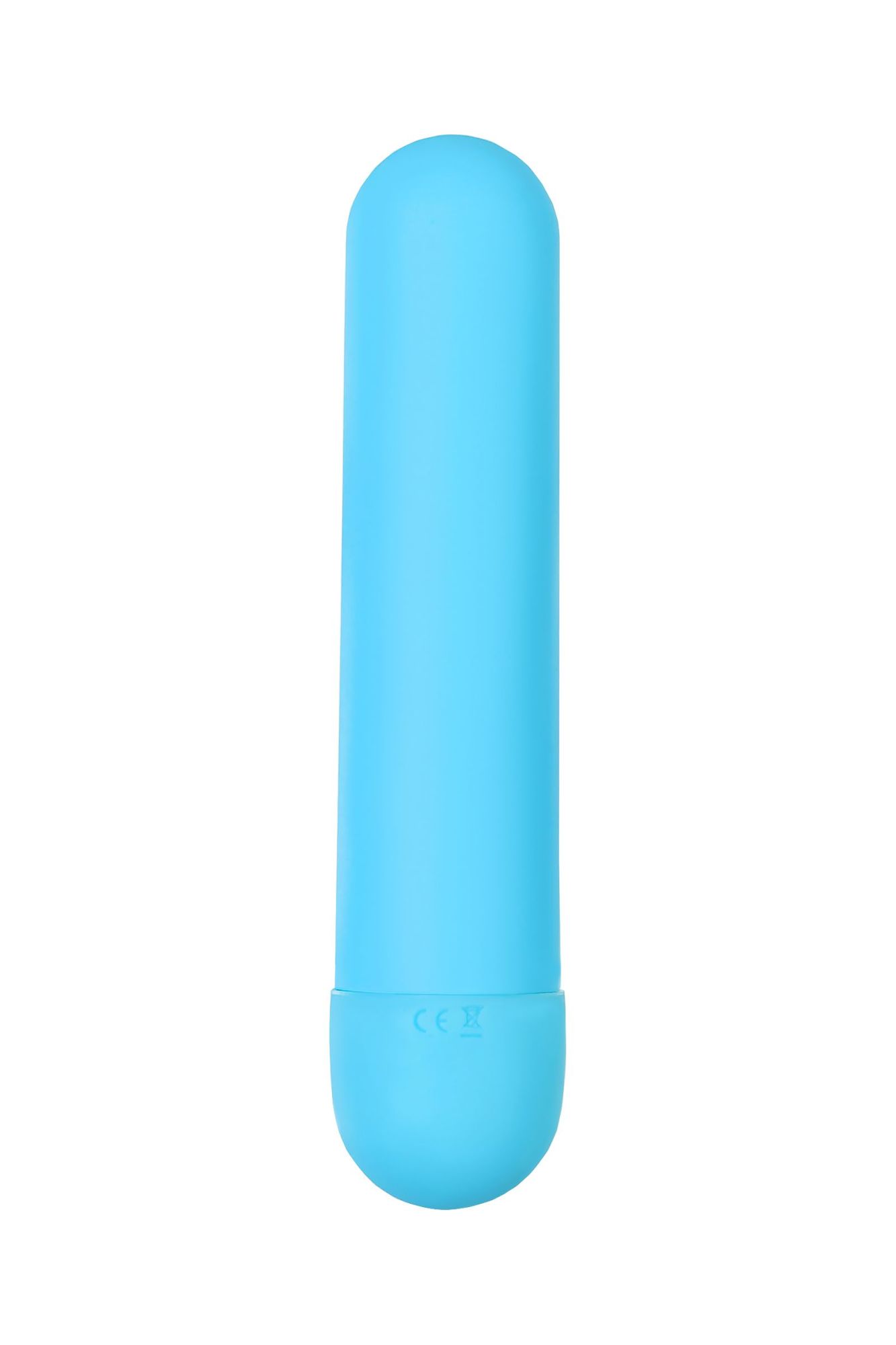 вибропуля a-toys murr, силикон, голубой, 10 см в Перми