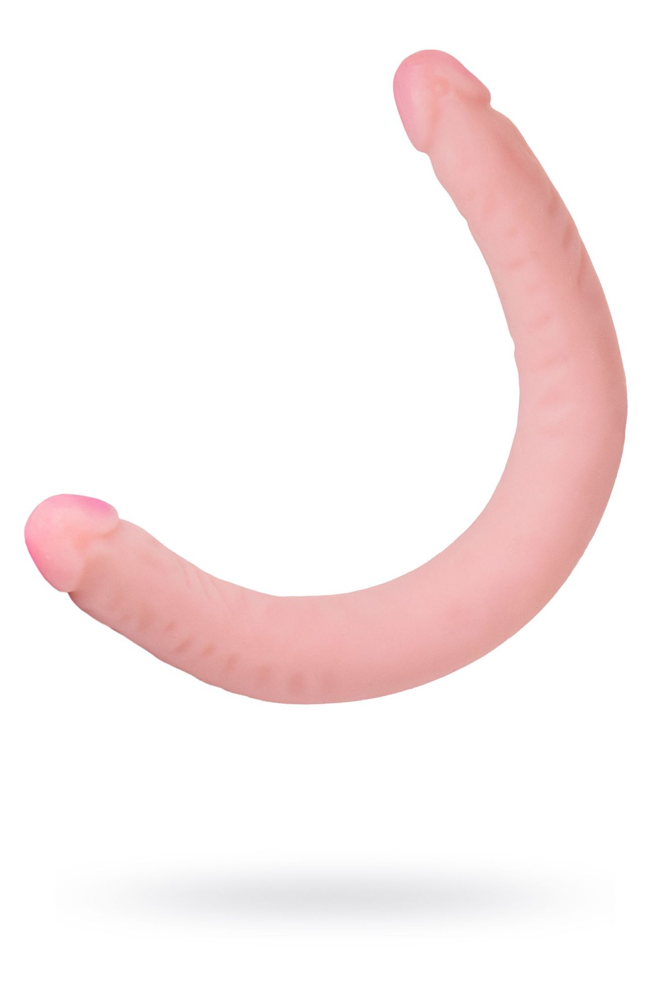 двусторонний фаллоимитатор lovetoy lesbi touch, телесный, 43 см в Перми