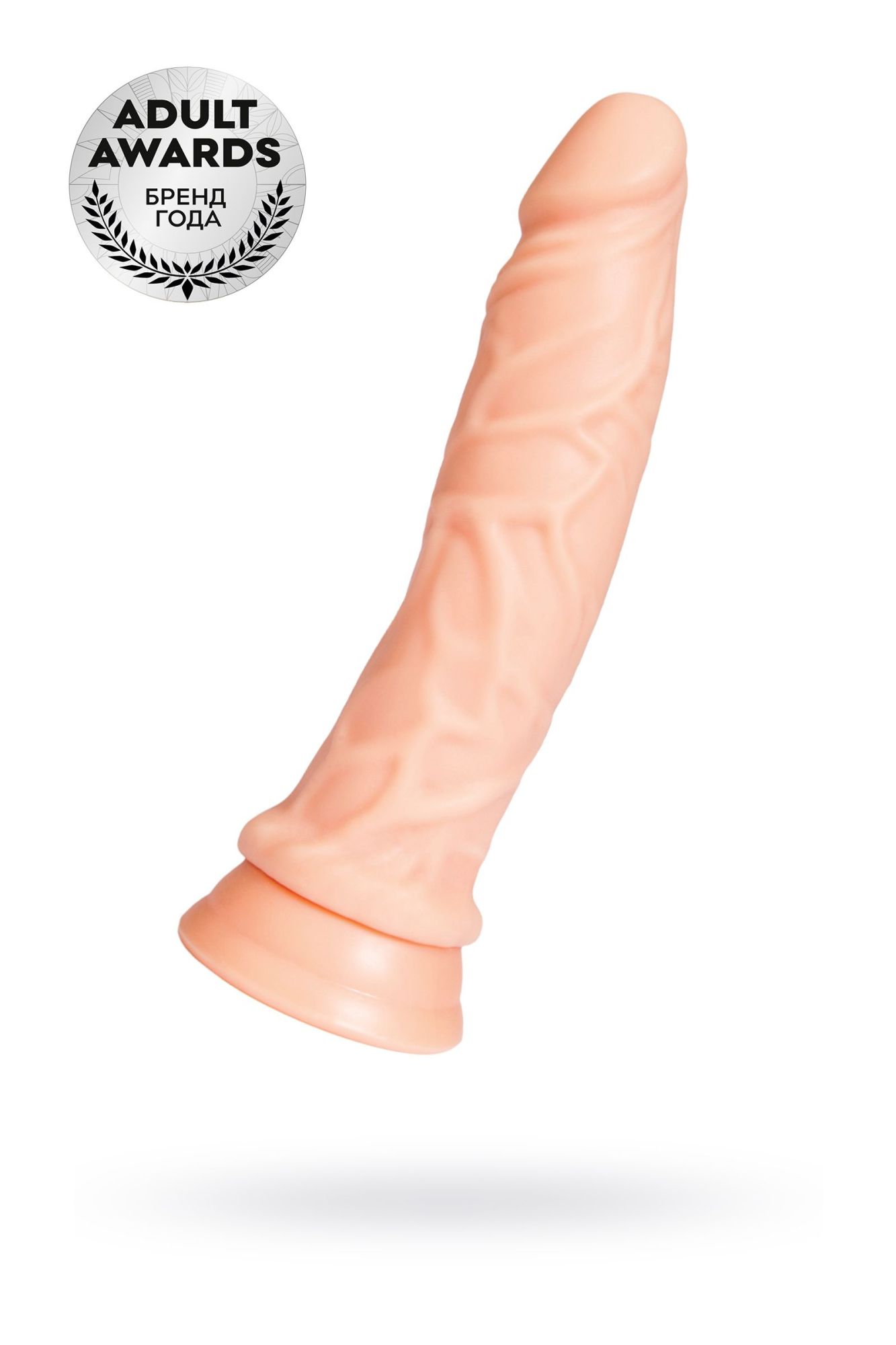 реалистичный фаллоимитатор toyfa  a-toys nill, tpe, телесный, 19 см в Перми