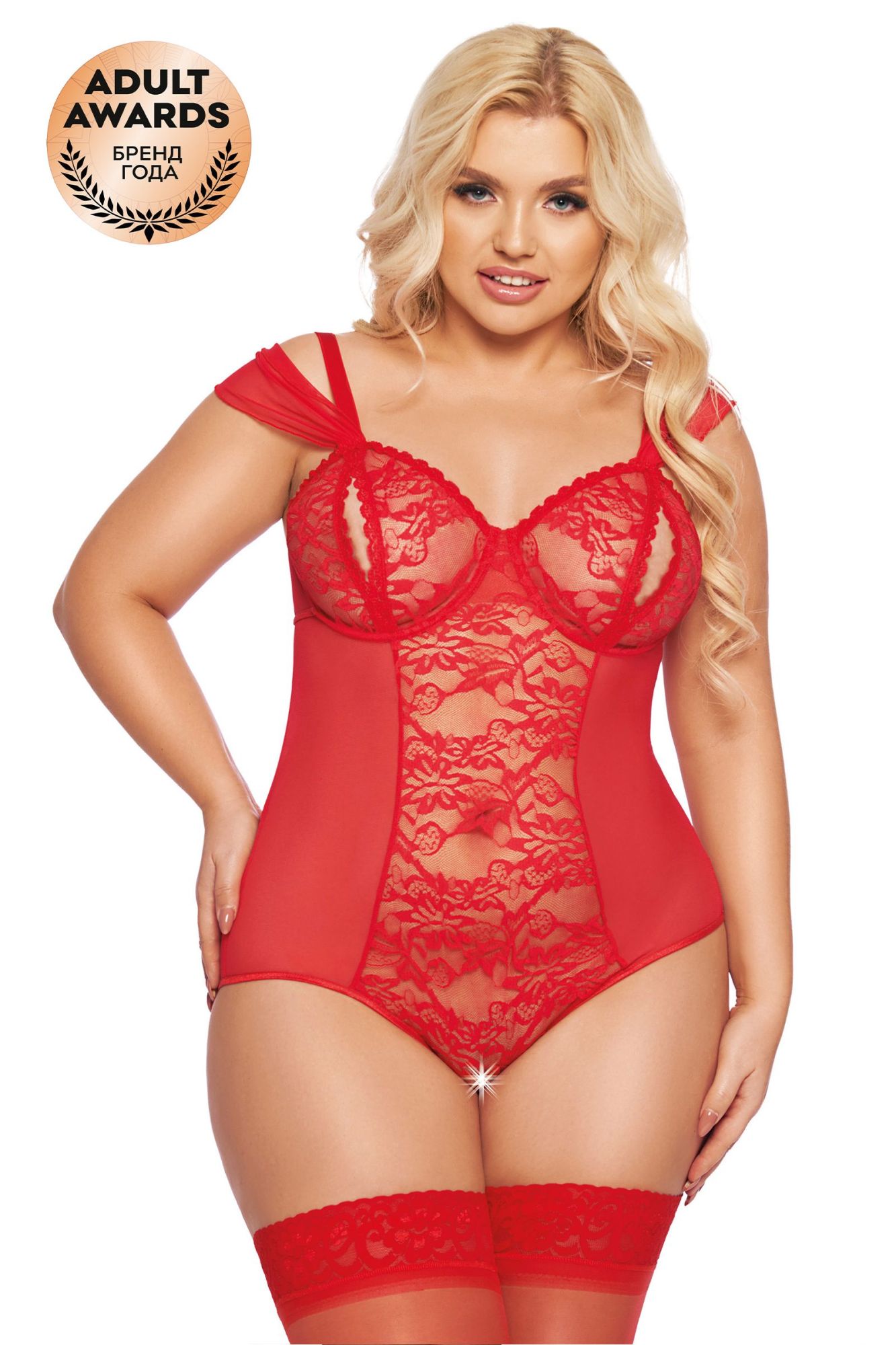 Эротическое боди softline collection dora, красный, xxl в Перми