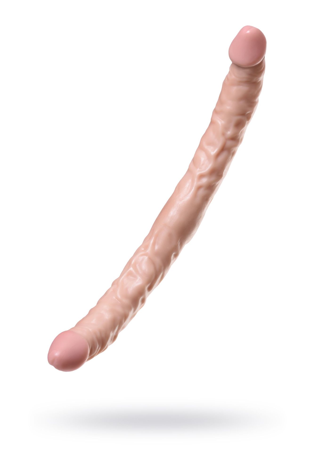 двусторонний фаллоимитатор toyfa realstick nude реалистичный, pvc, телесный, 42,5 см в Перми