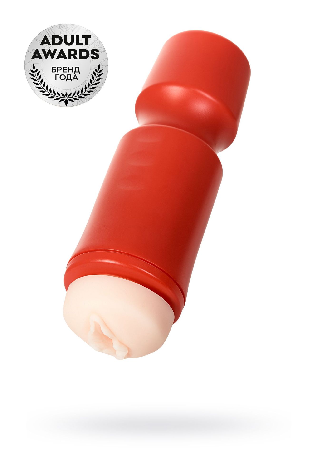 мастурбатор toyfa  a-toys denna, вагина, tpe, красный, 24 см, 7,6 см в Перми