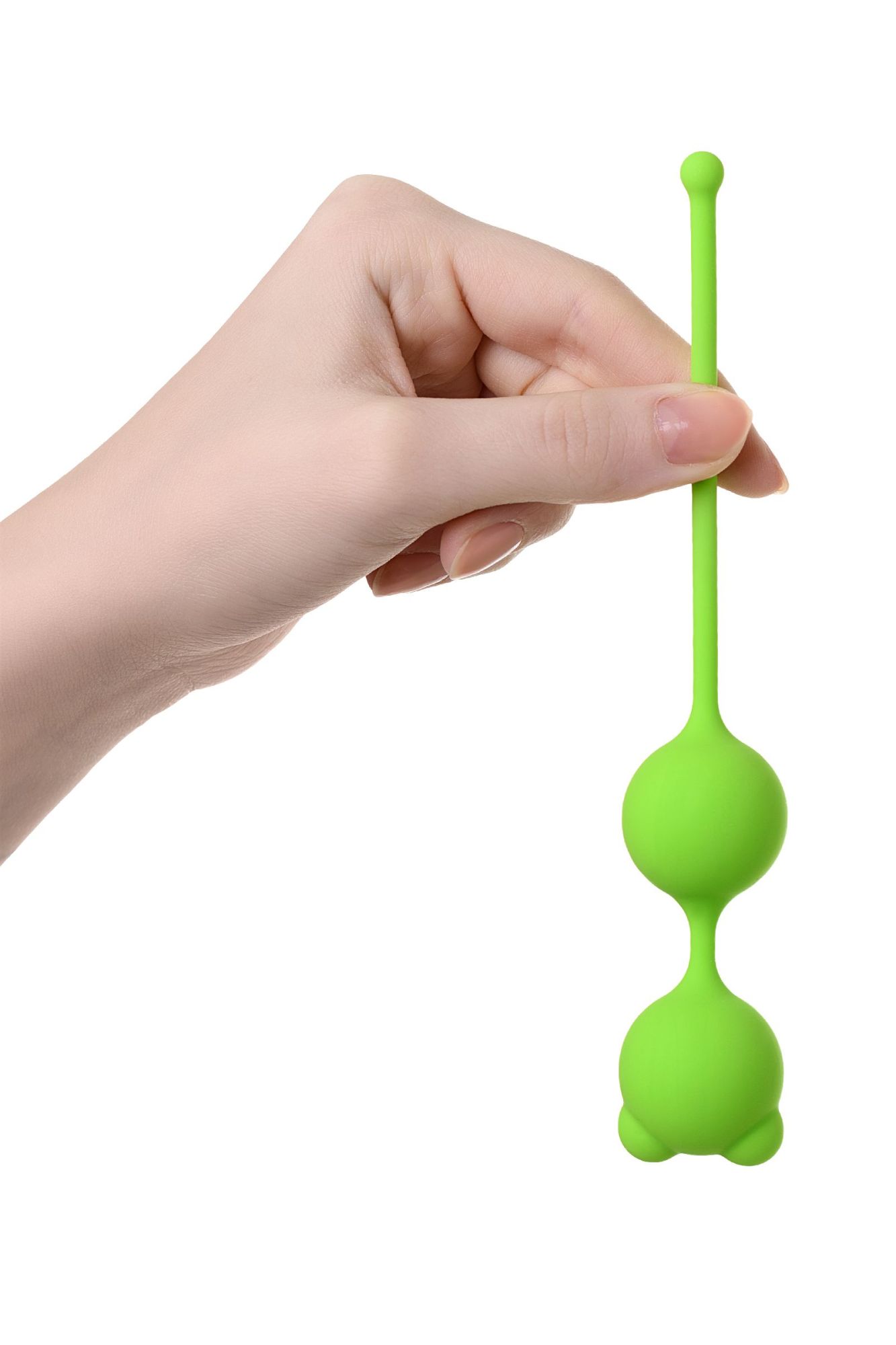 вагинальные шарики a-toys by toyfa meeko, силикон, зеленый, 16,4 см, ø 2,7 см в Перми