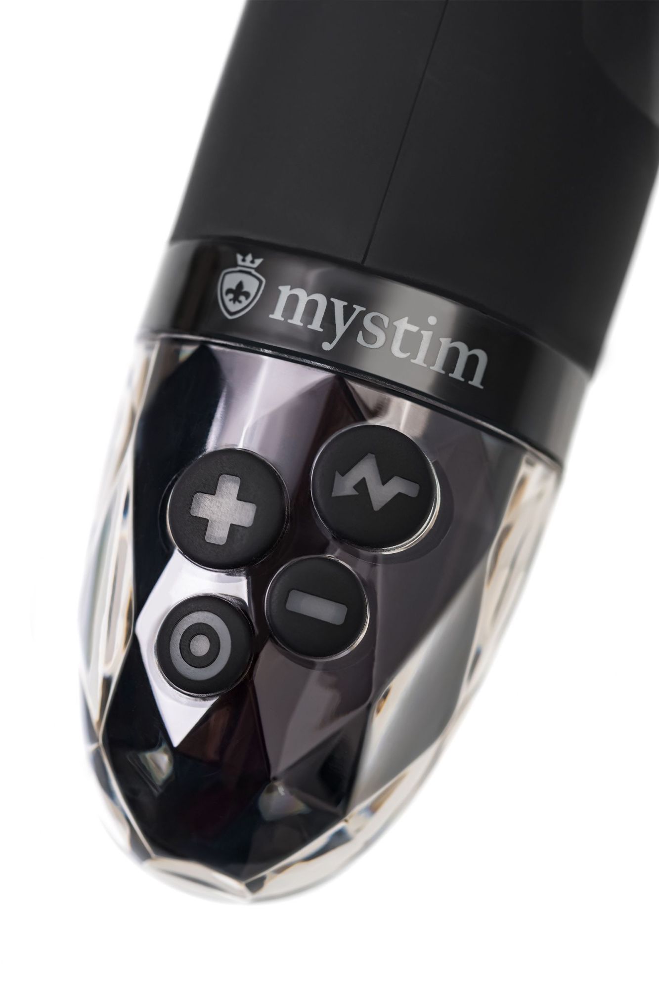 вибратор mystim sleak freak с электростимуляцией,силикон, черный, 14,5 см в Перми