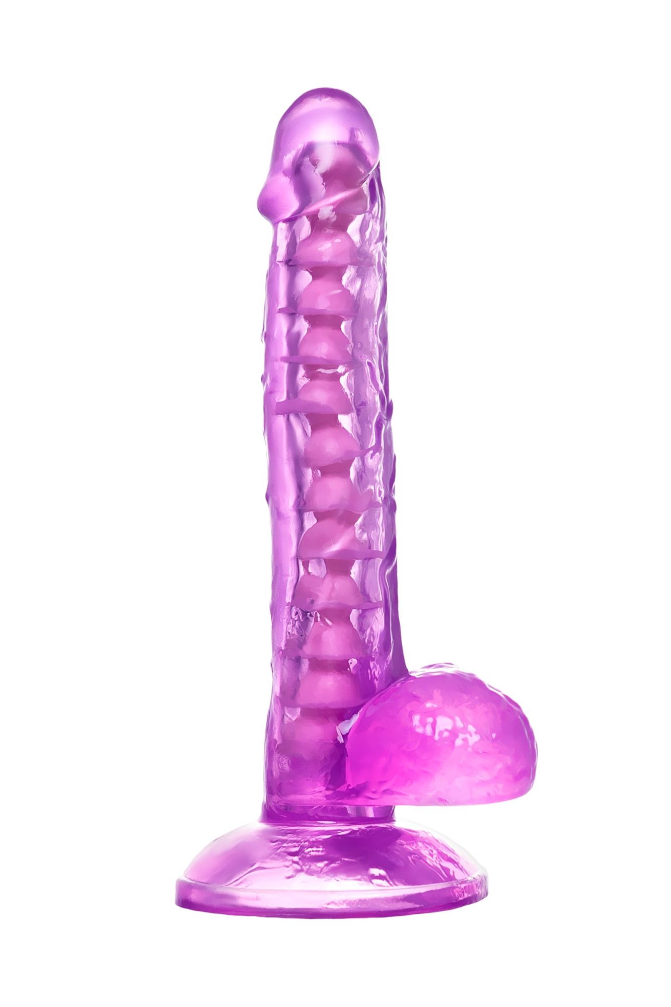реалистичный фаллоимитатор a-toys by toyfa celiam, tpe, фиолетовый, 20,5 см в Перми