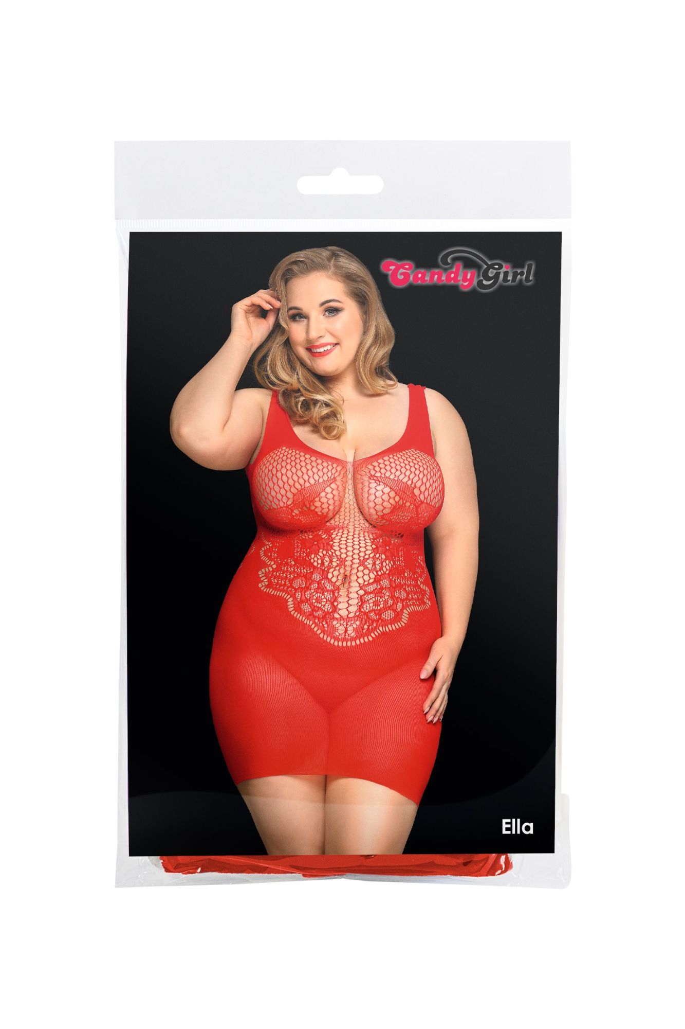 Эротическое платье candy girl ella красное, 2xl в Перми