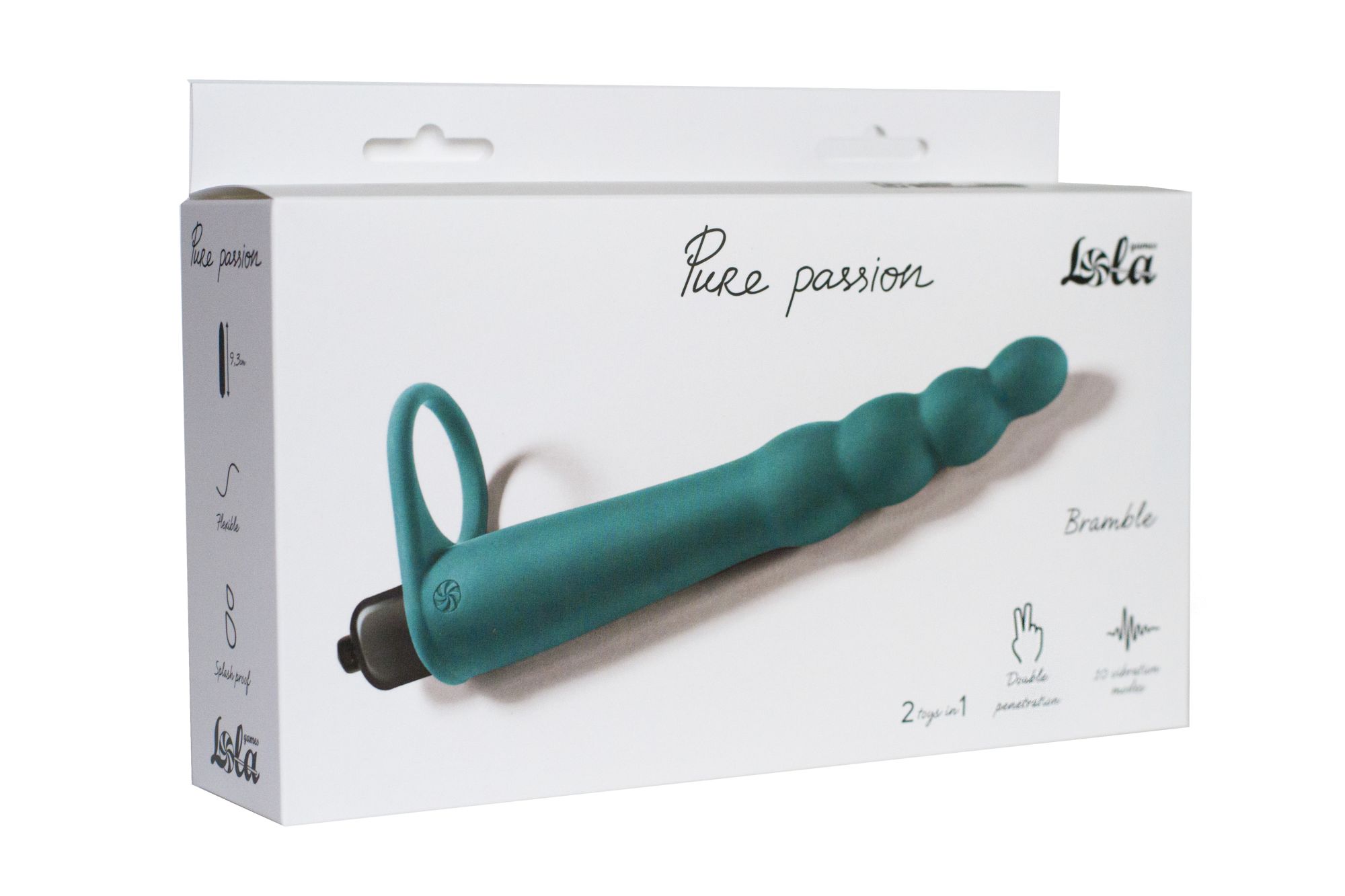 вибронасадка для двойного проникновения pure passion bramble green 1201-03lola в Перми