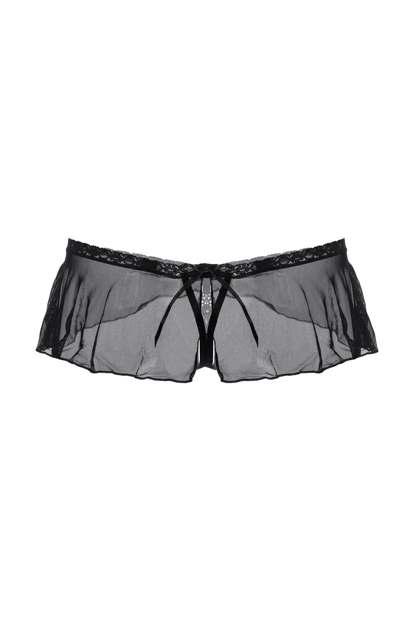 Эротическое стринги с юбочкой softline collection, черный, s/m в Перми
